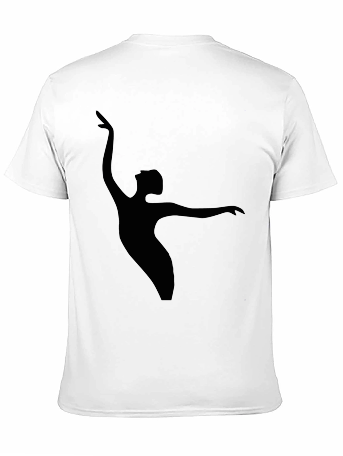 Black Dancer Silhouette T-Shirt