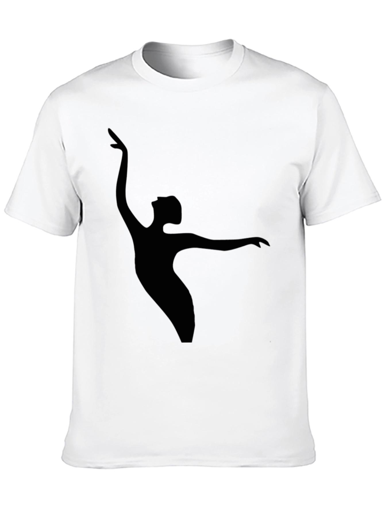 Black Dancer Silhouette T-Shirt
