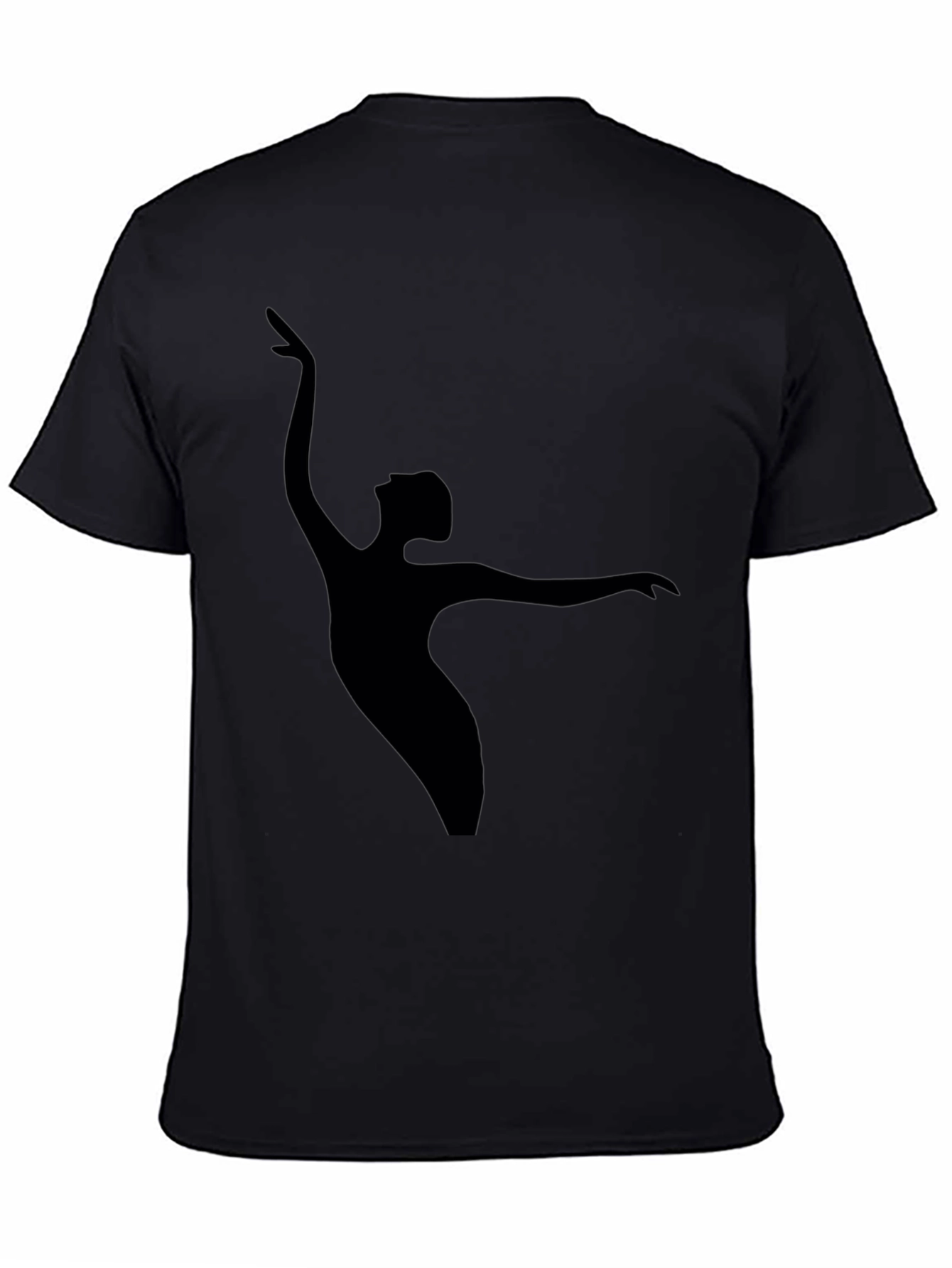 Black Dancer Silhouette T-Shirt