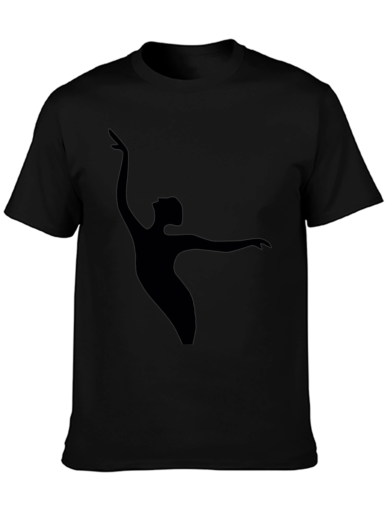 Black Dancer Silhouette T-Shirt