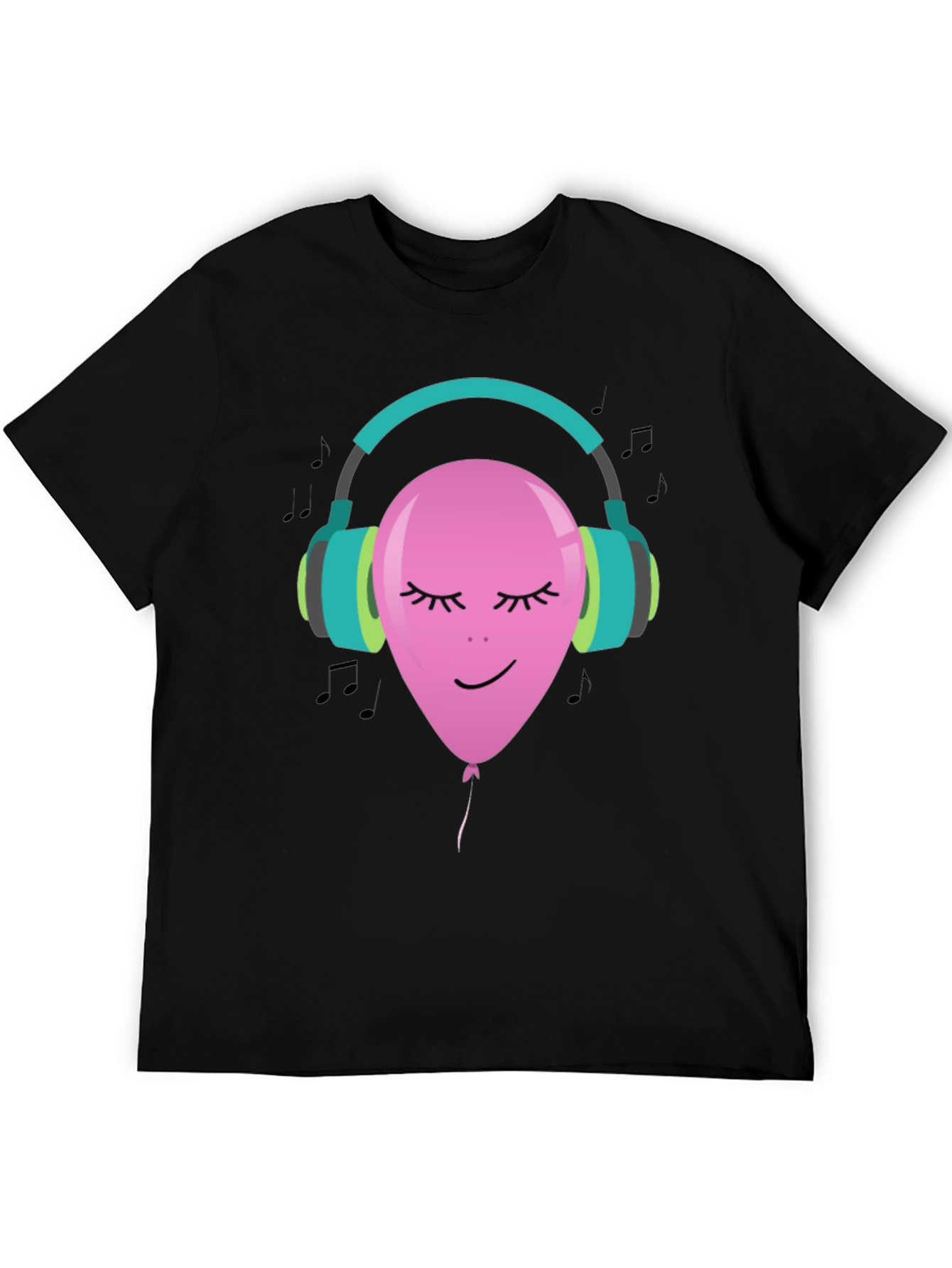 Musical Balloon T-Shirt - Relaxing Tunes Design