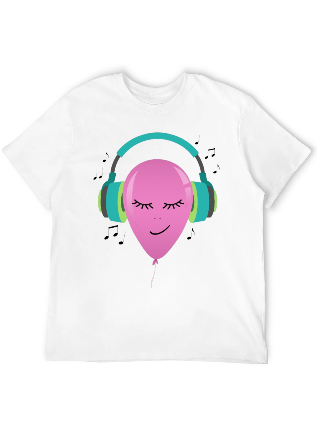 Musical Balloon T-Shirt - Relaxing Tunes Design
