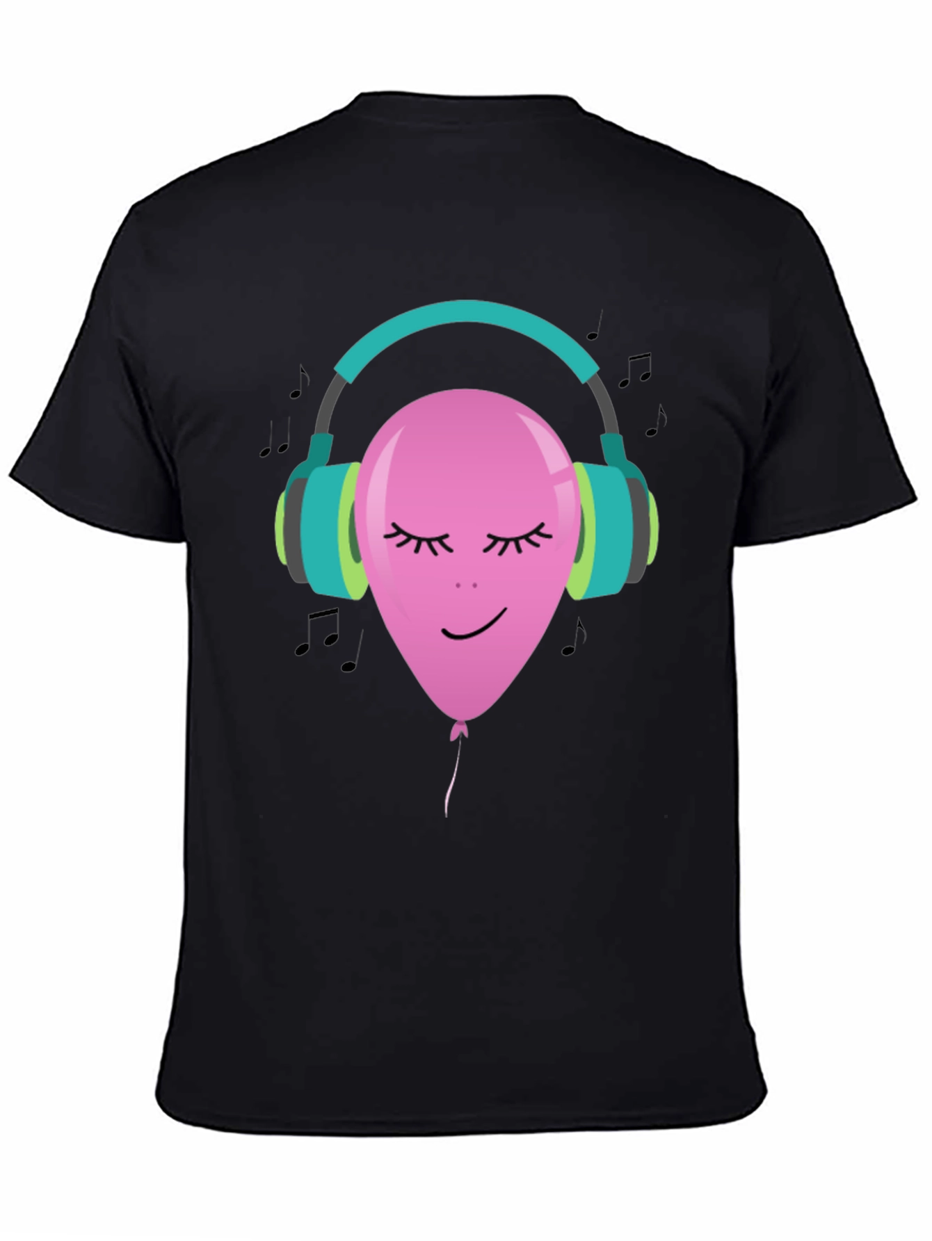 Musical Balloon T-Shirt - Relaxing Tunes Design