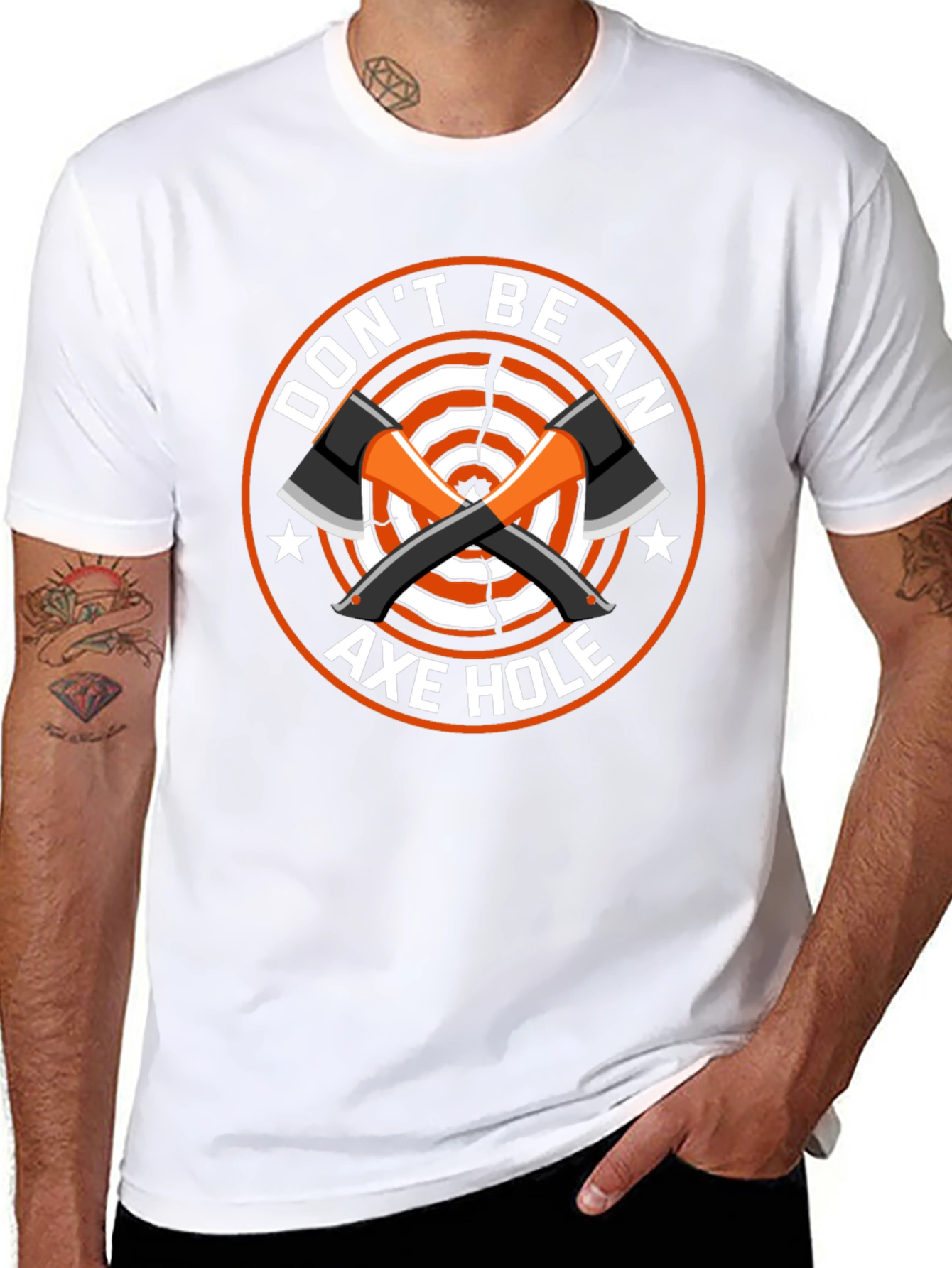 Dont Be An Axe Hole Funny T-Shirt