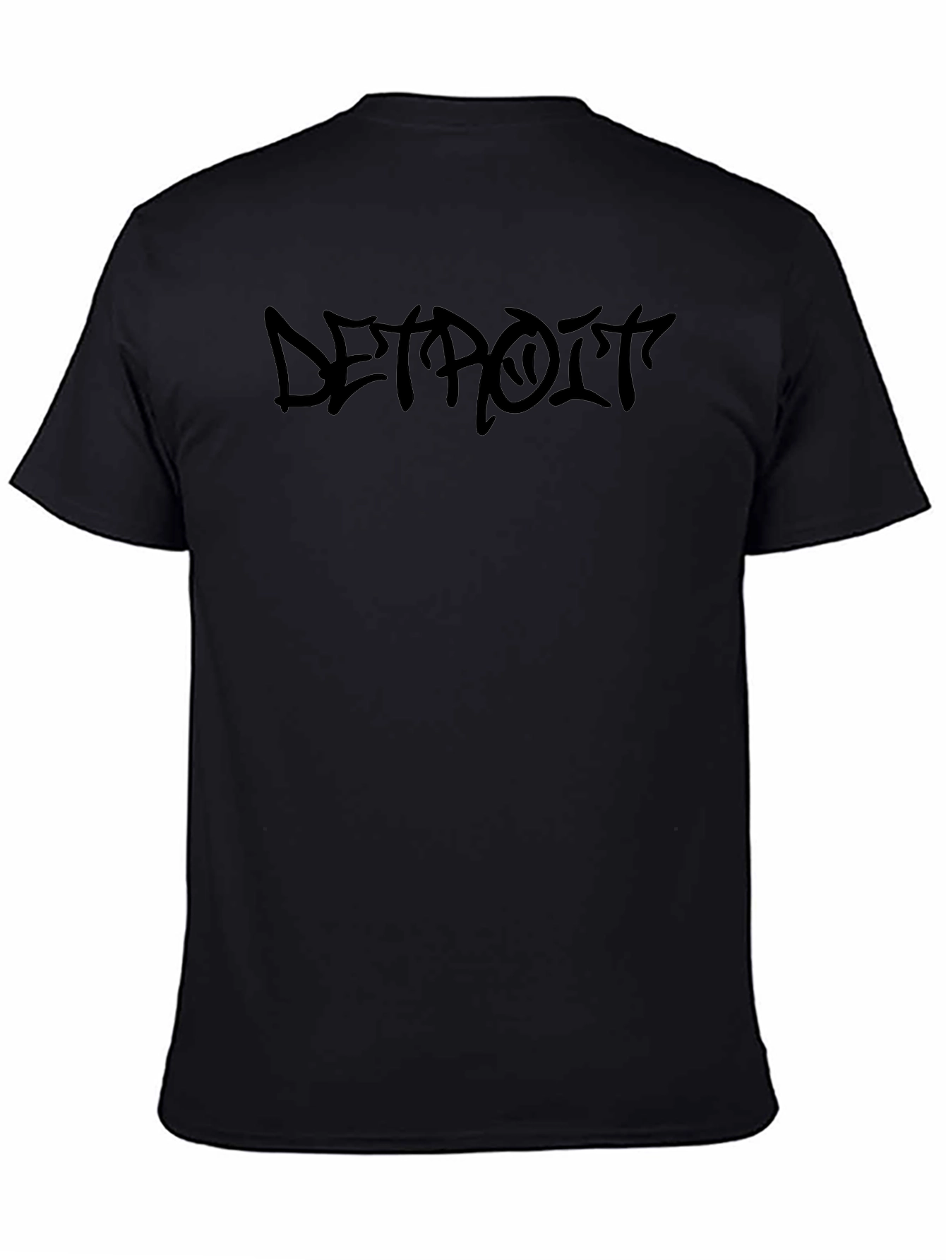 Detroit Graphic Print Crew Neck T-Shirt