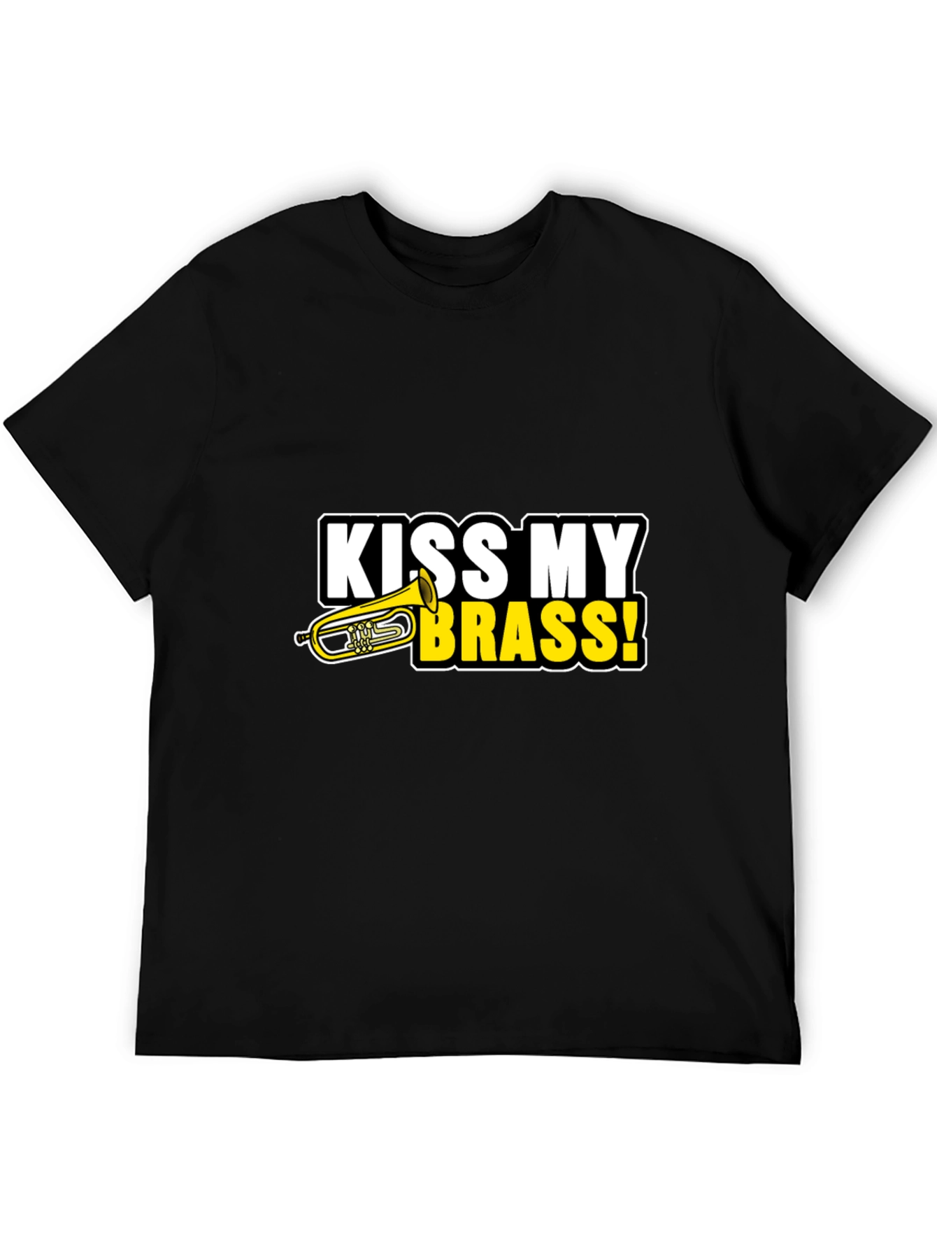 Kiss My Brass T-Shirt - Funny Music Tee
