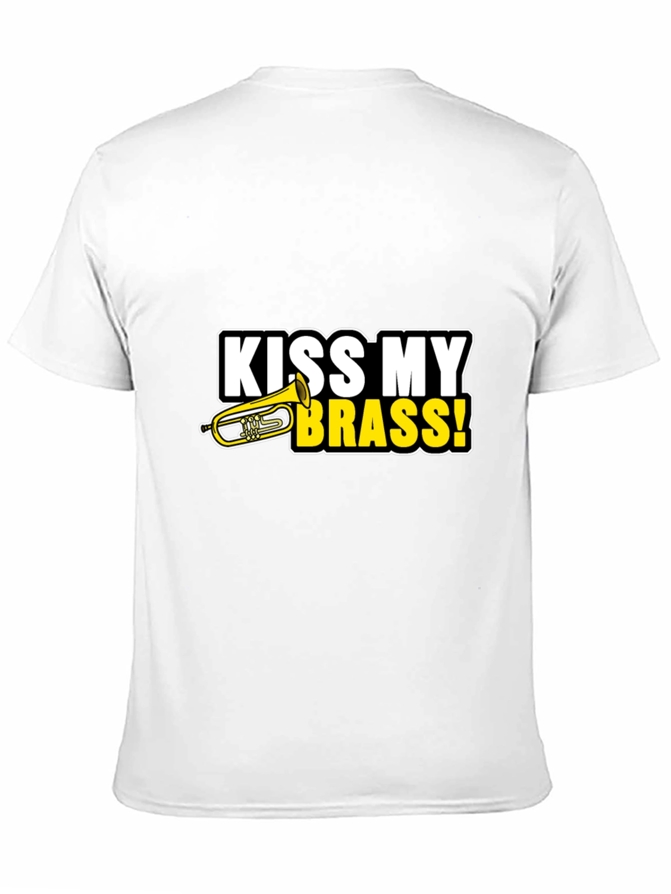 Kiss My Brass T-Shirt - Funny Music Tee