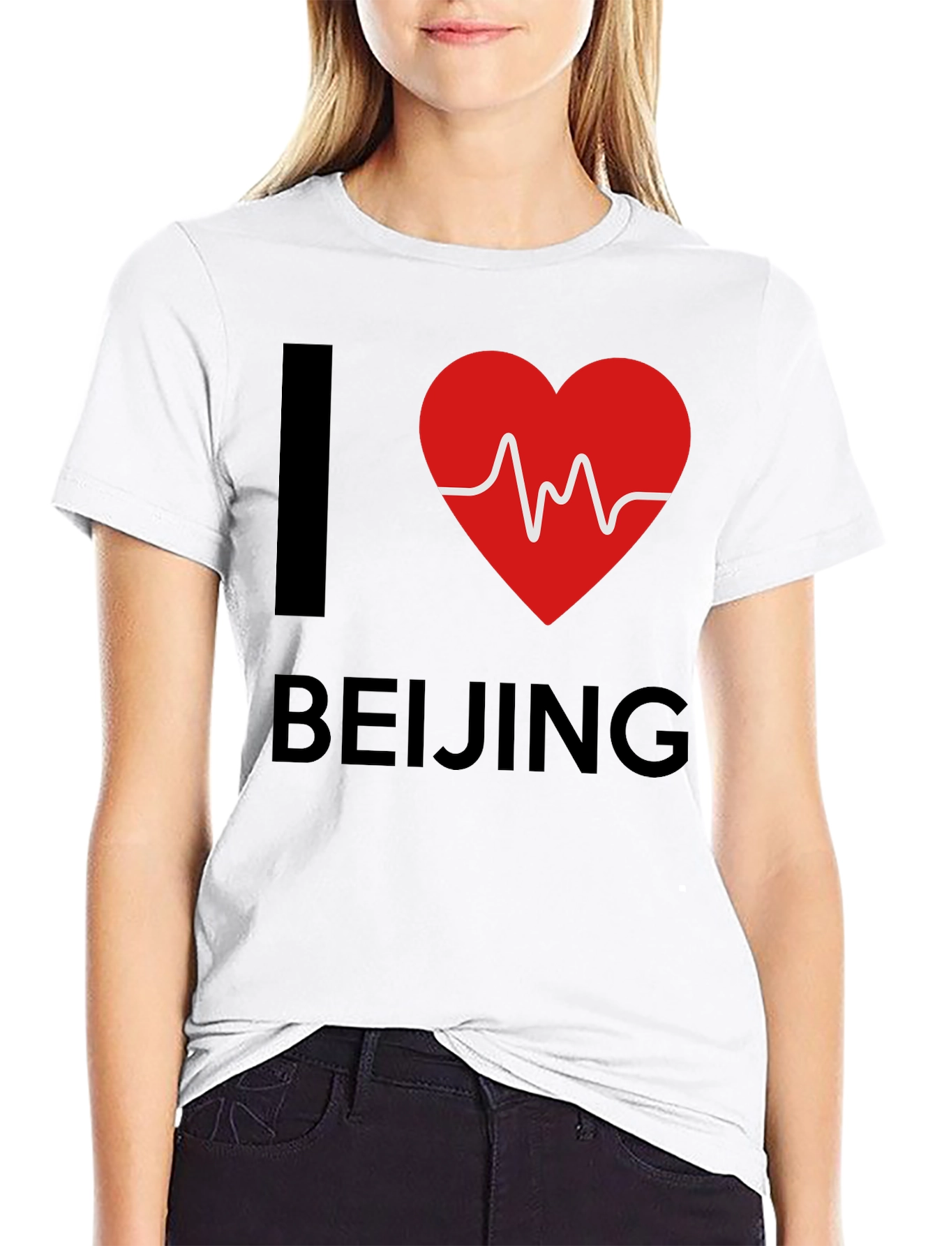 I Love Beijing Graphic T-Shirt