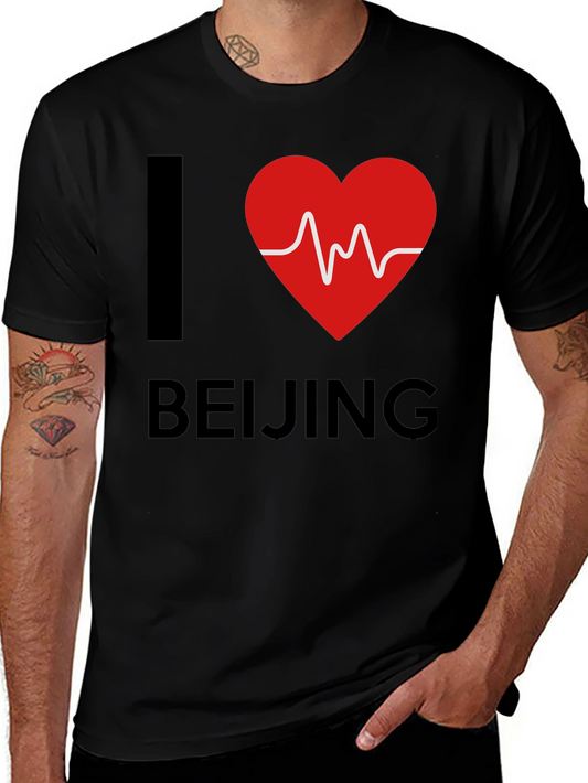 I Love Beijing Graphic T-Shirt