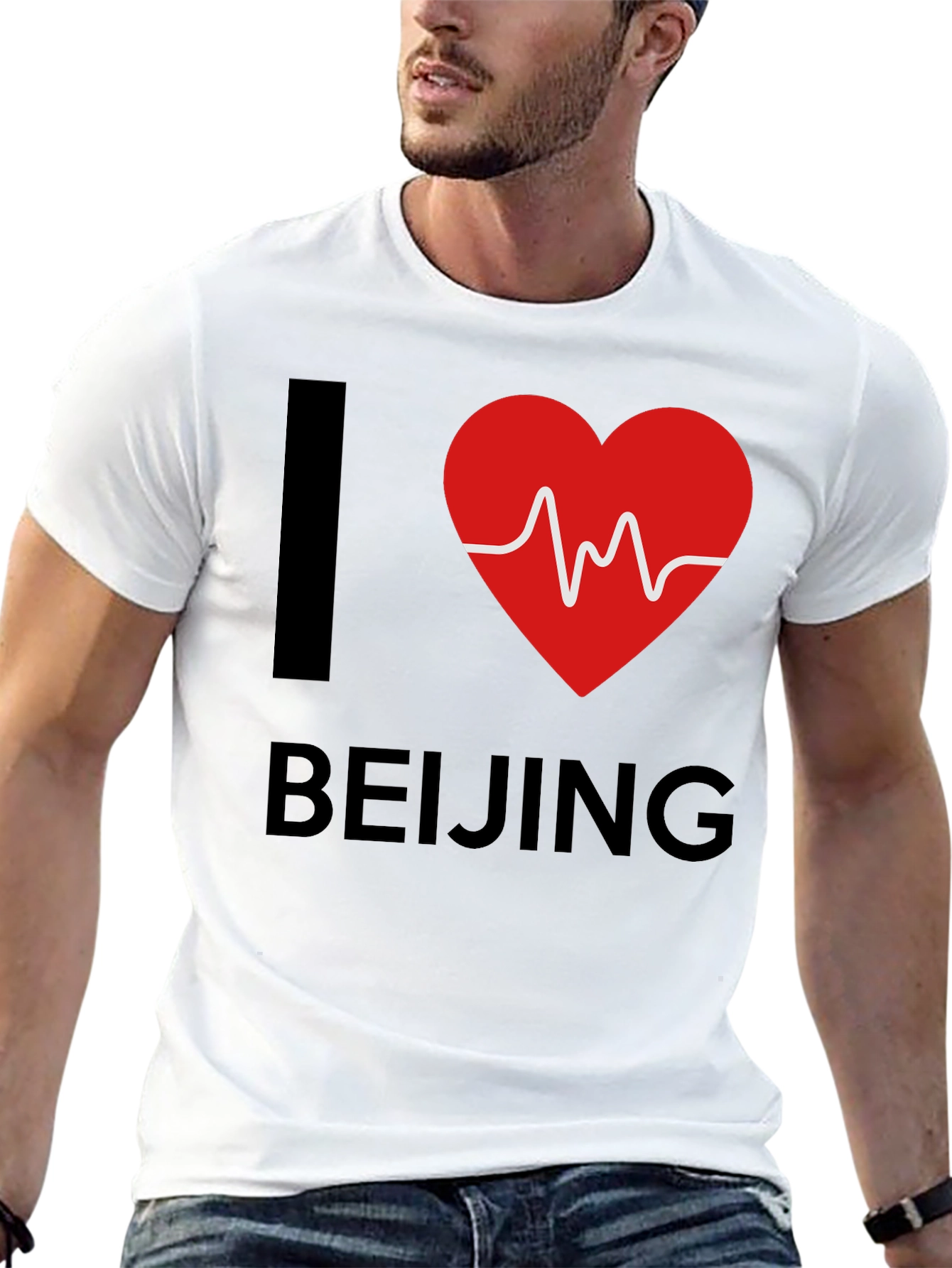 I Love Beijing Graphic T-Shirt