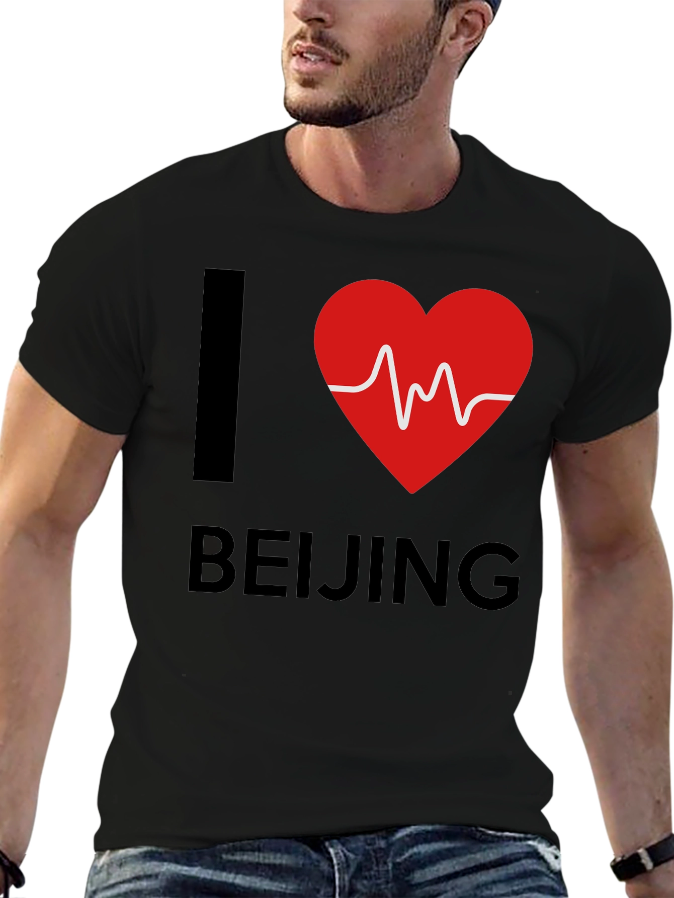 I Love Beijing Graphic T-Shirt