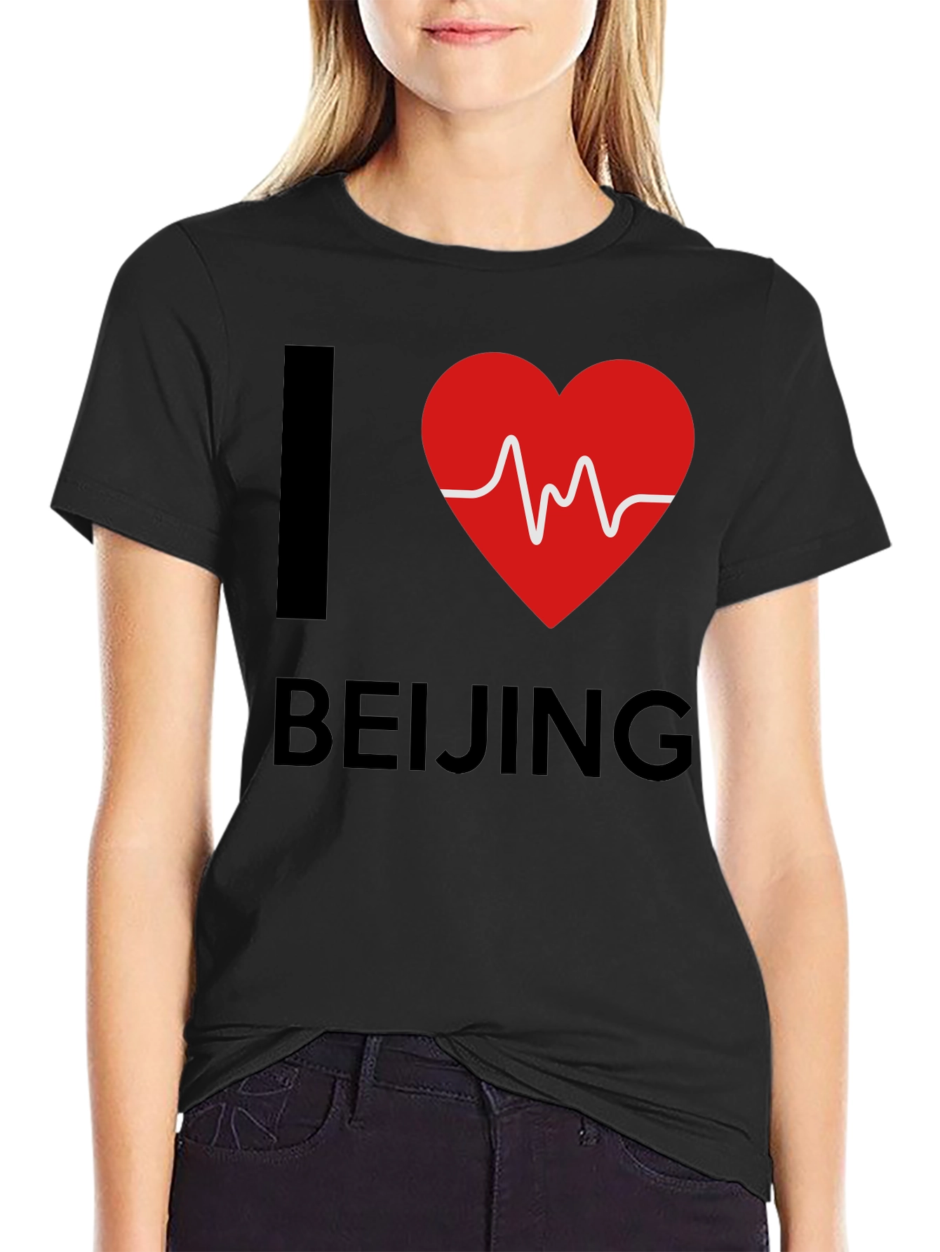 I Love Beijing Graphic T-Shirt