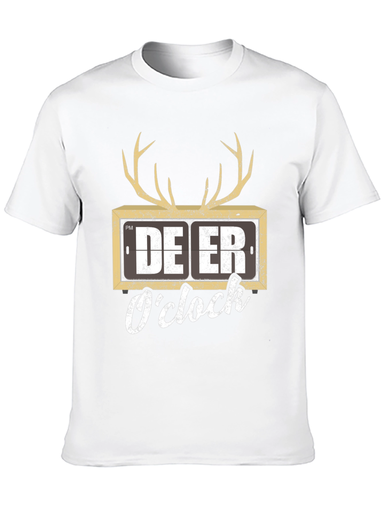 Deer OClock Graphic T-Shirt - Hunting Season Tee