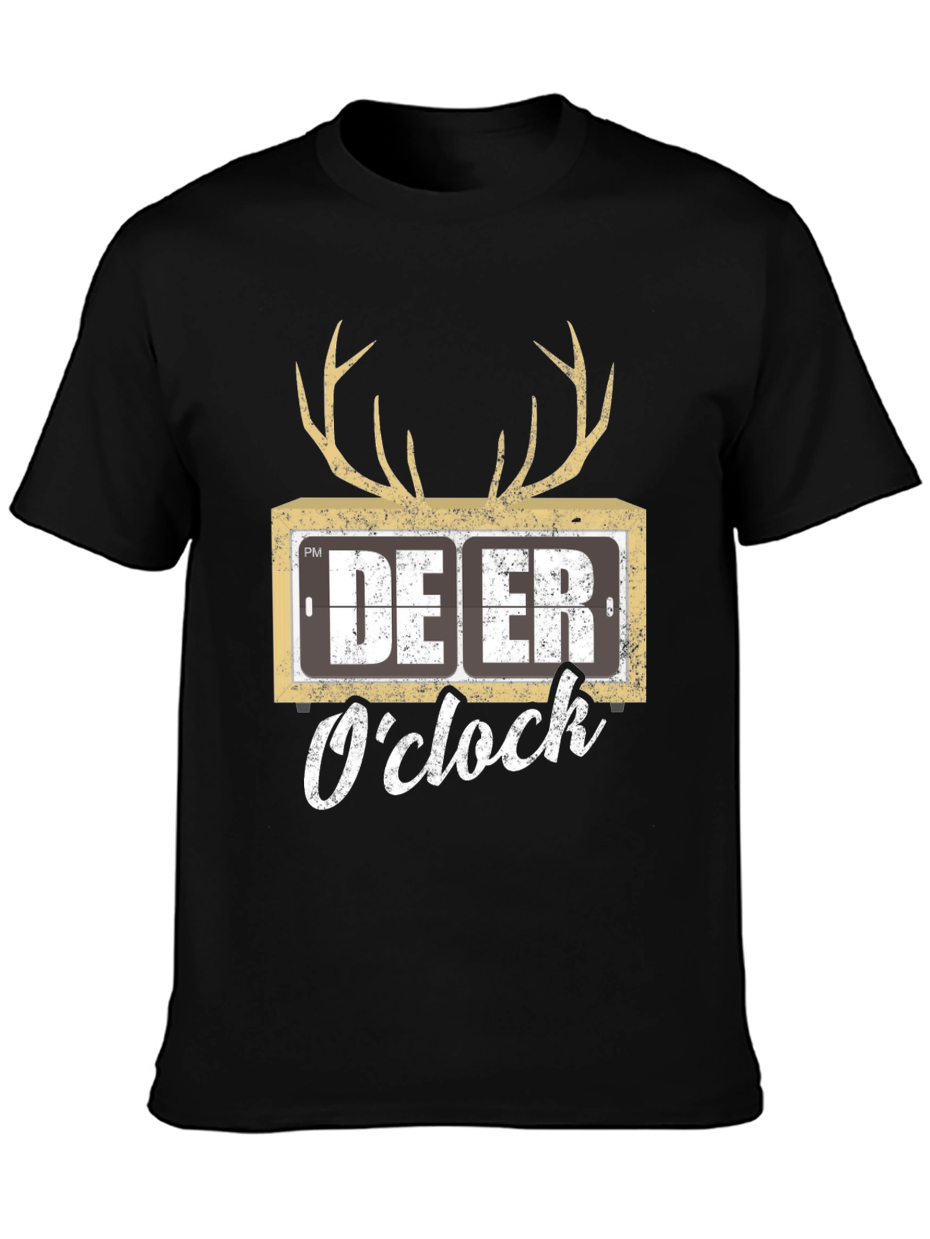 Deer OClock Graphic T-Shirt - Hunting Season Tee