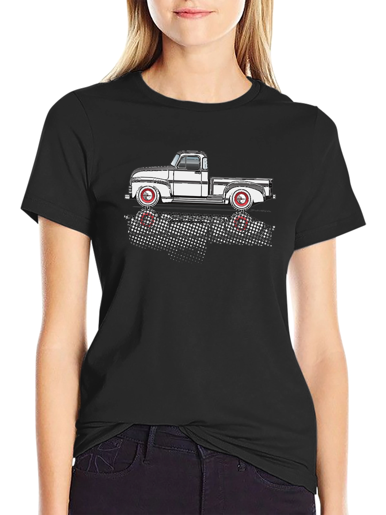 Classic Truck Graphic Tee - Retro Style