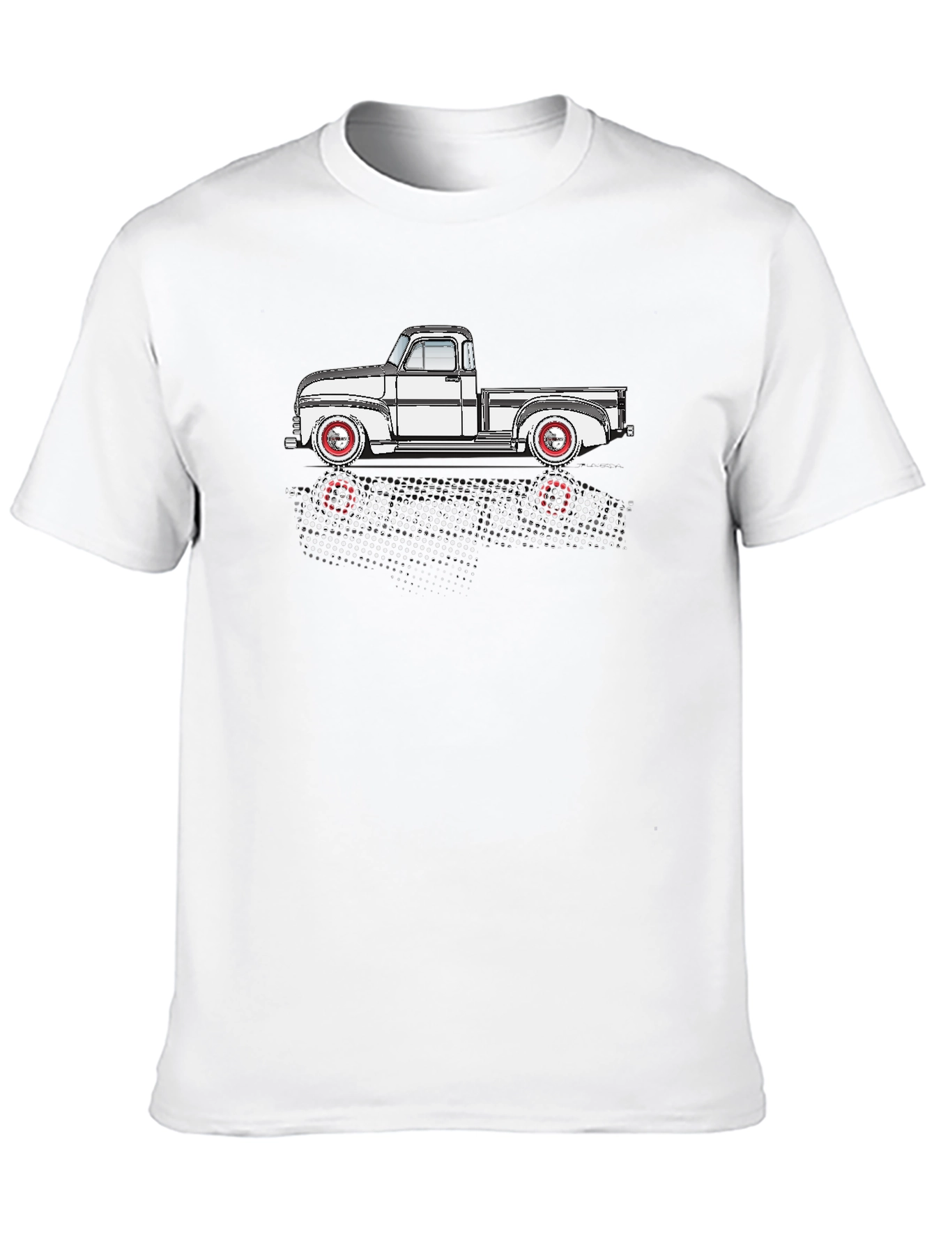Classic Truck Graphic Tee - Retro Style
