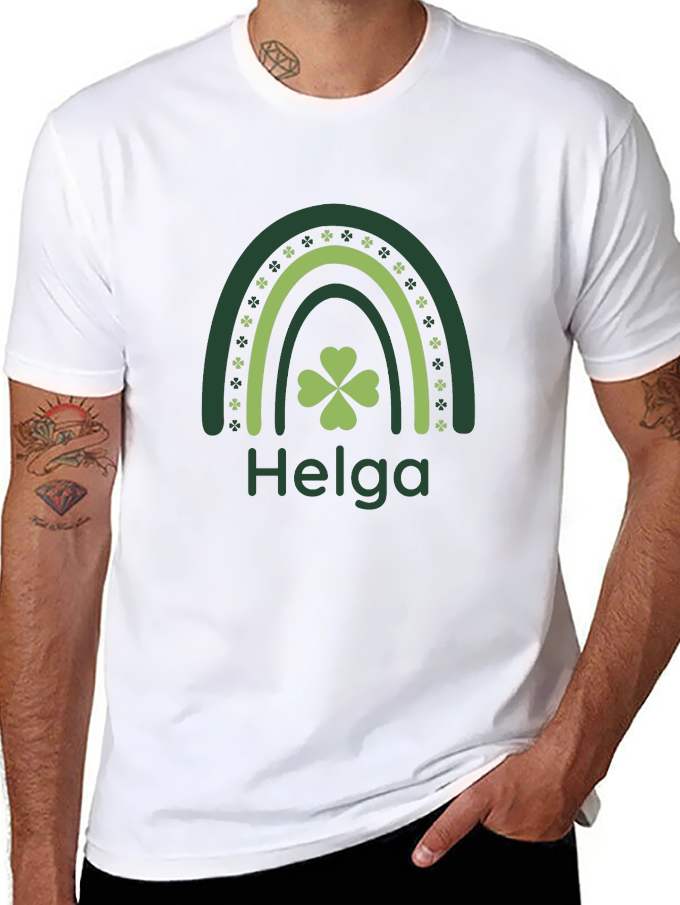 Helga Lucky Clover Rainbow T-Shirt