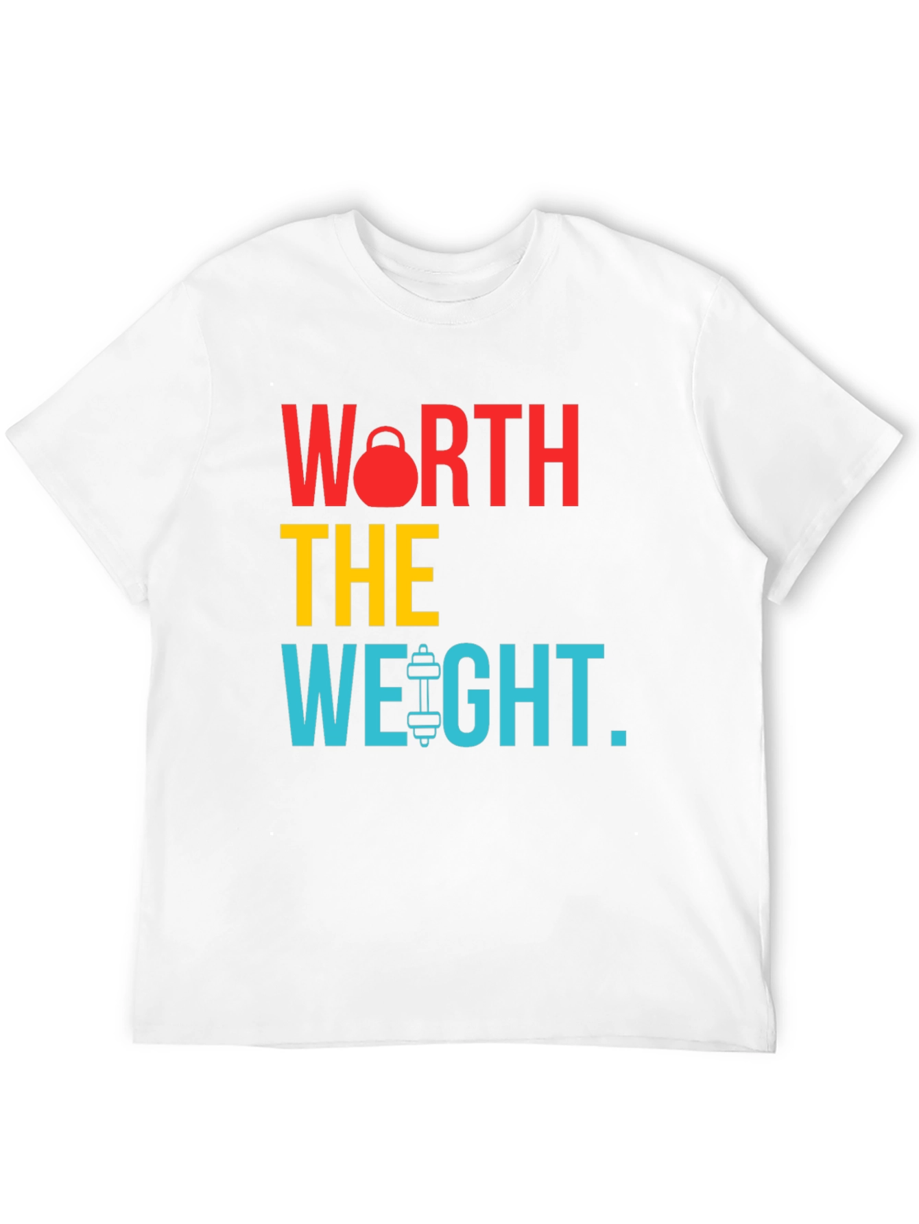 Worth the Weight Black Graphic T-Shirt