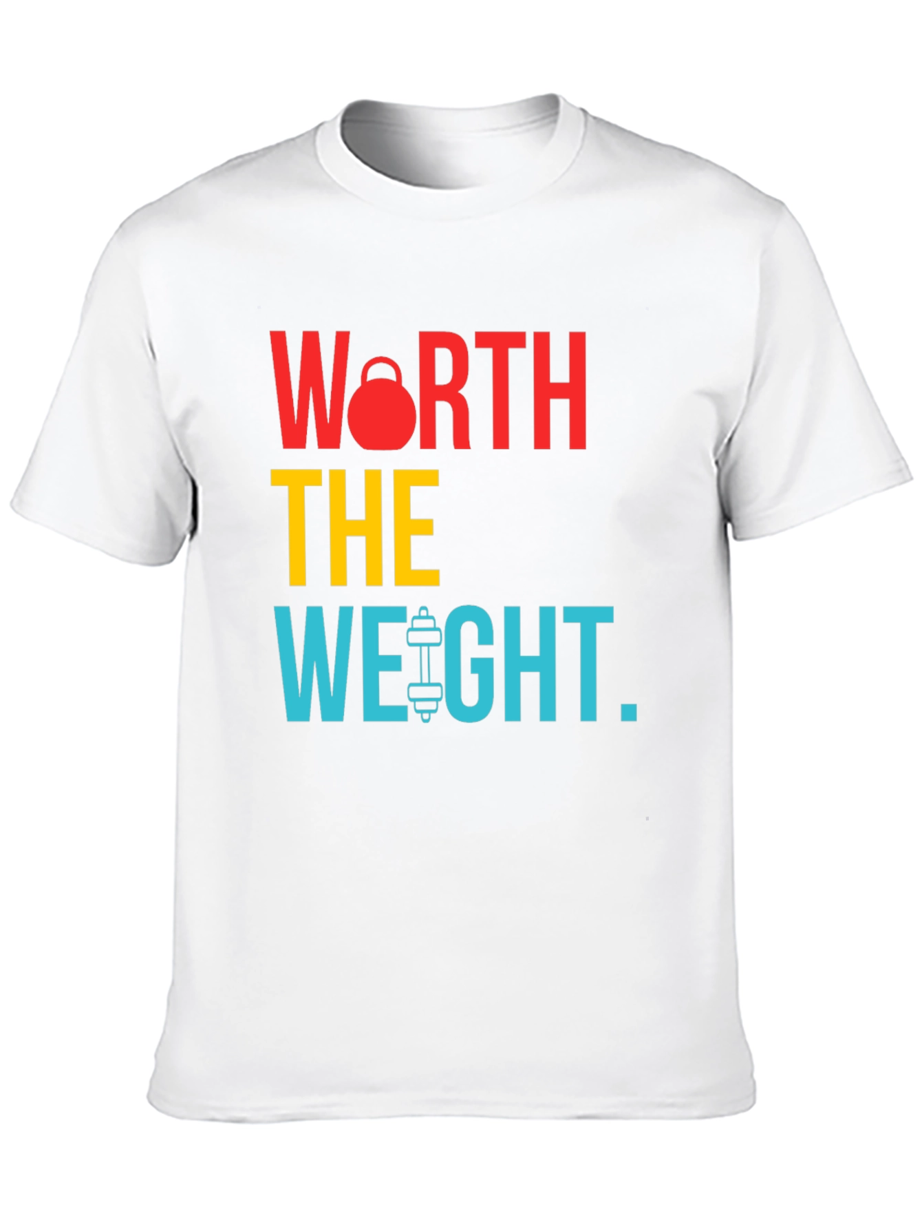 Worth the Weight Black Graphic T-Shirt