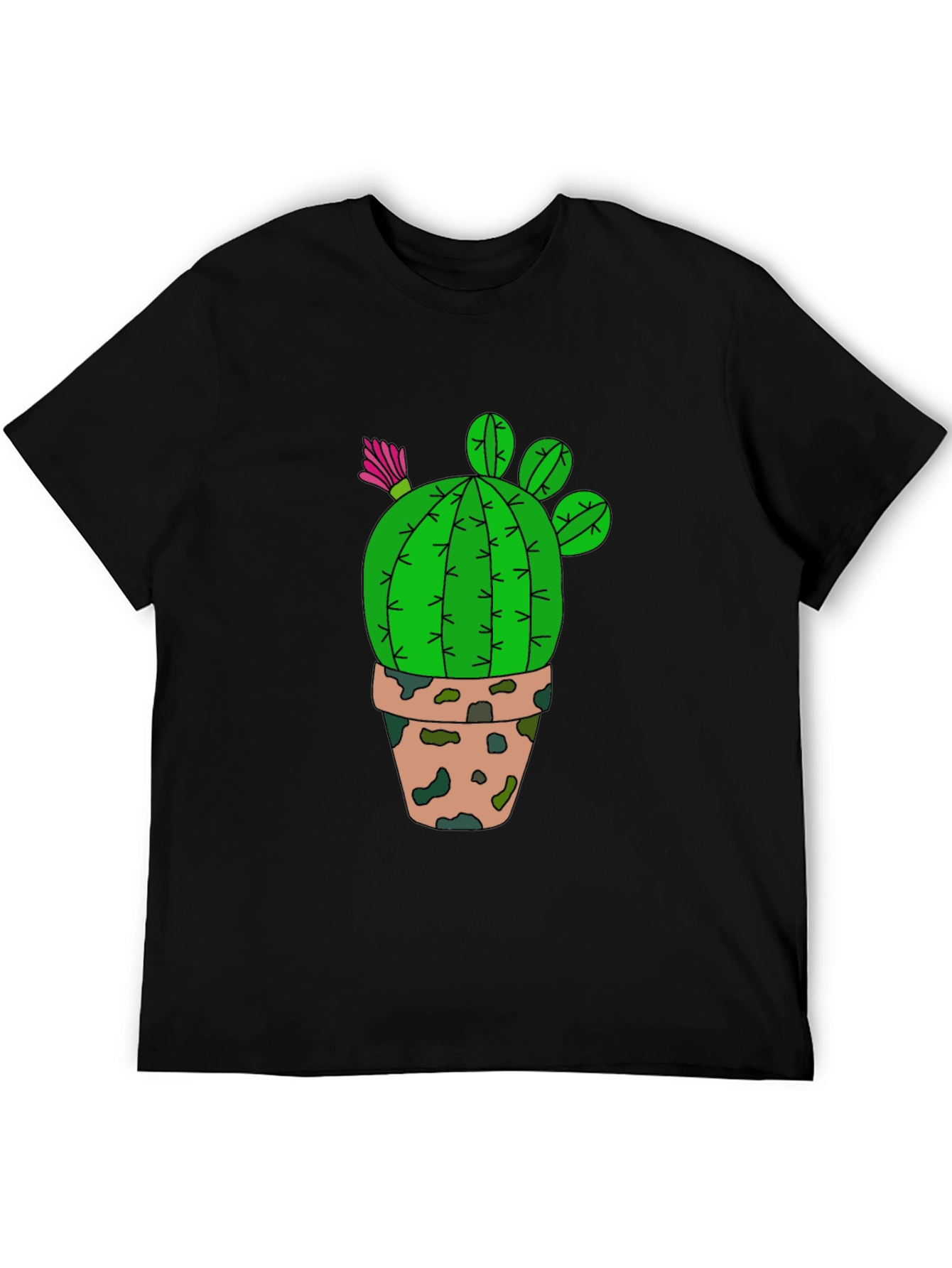 Cactus Graphic T-Shirt - Desert Plant Tee
