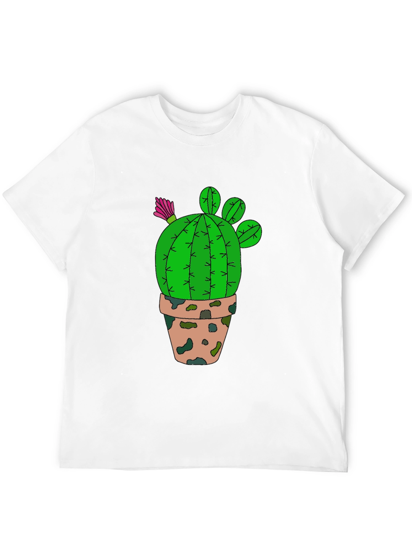 Cactus Graphic T-Shirt - Desert Plant Tee