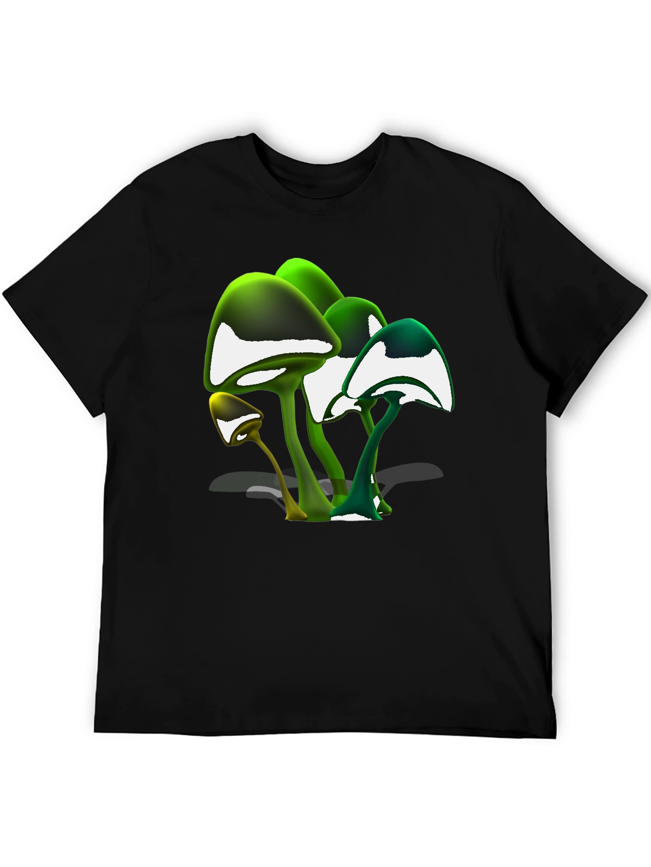 Glowing Mushroom T-Shirt - Unique Graphic Tee