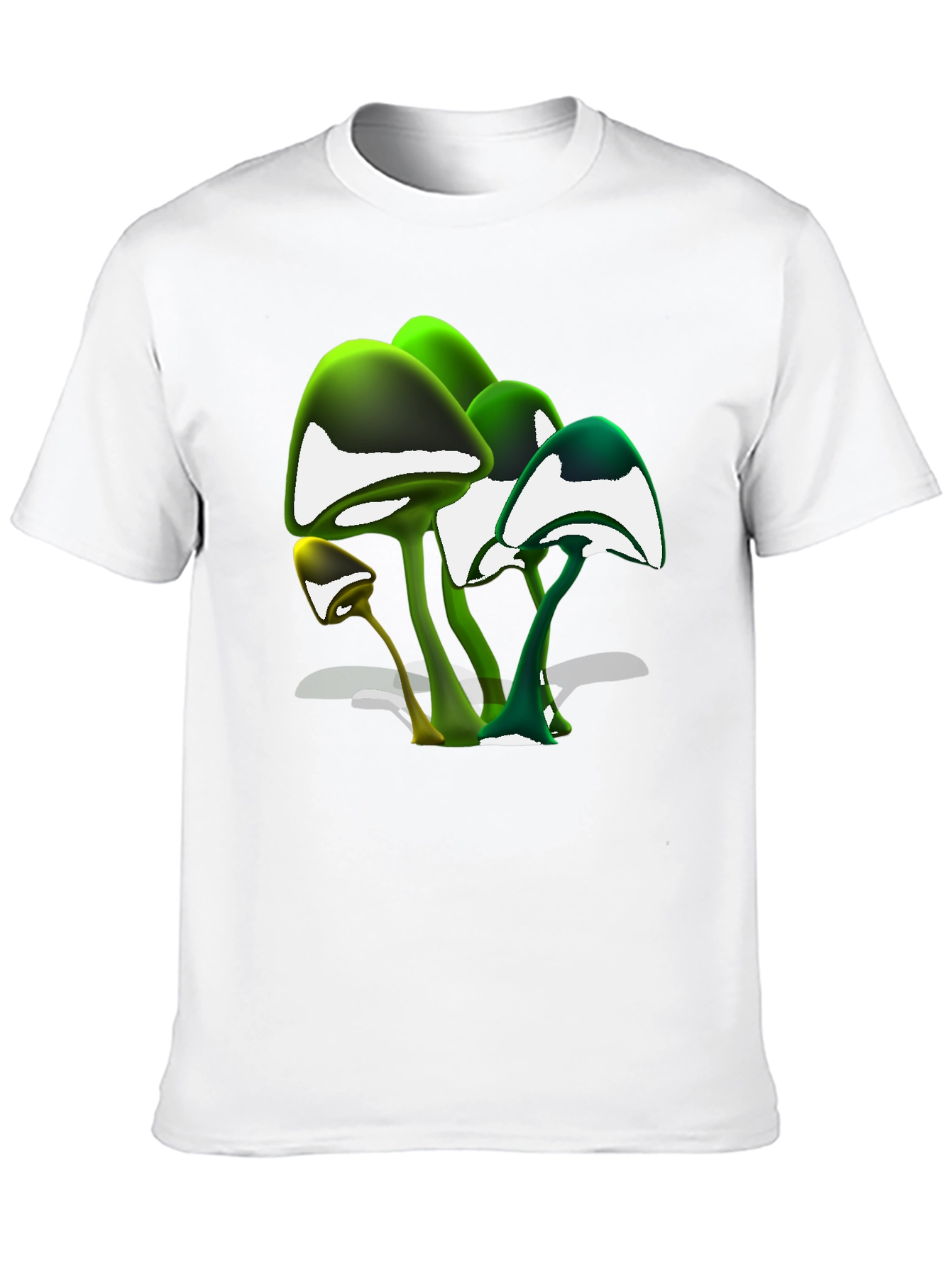 Glowing Mushroom T-Shirt - Unique Graphic Tee