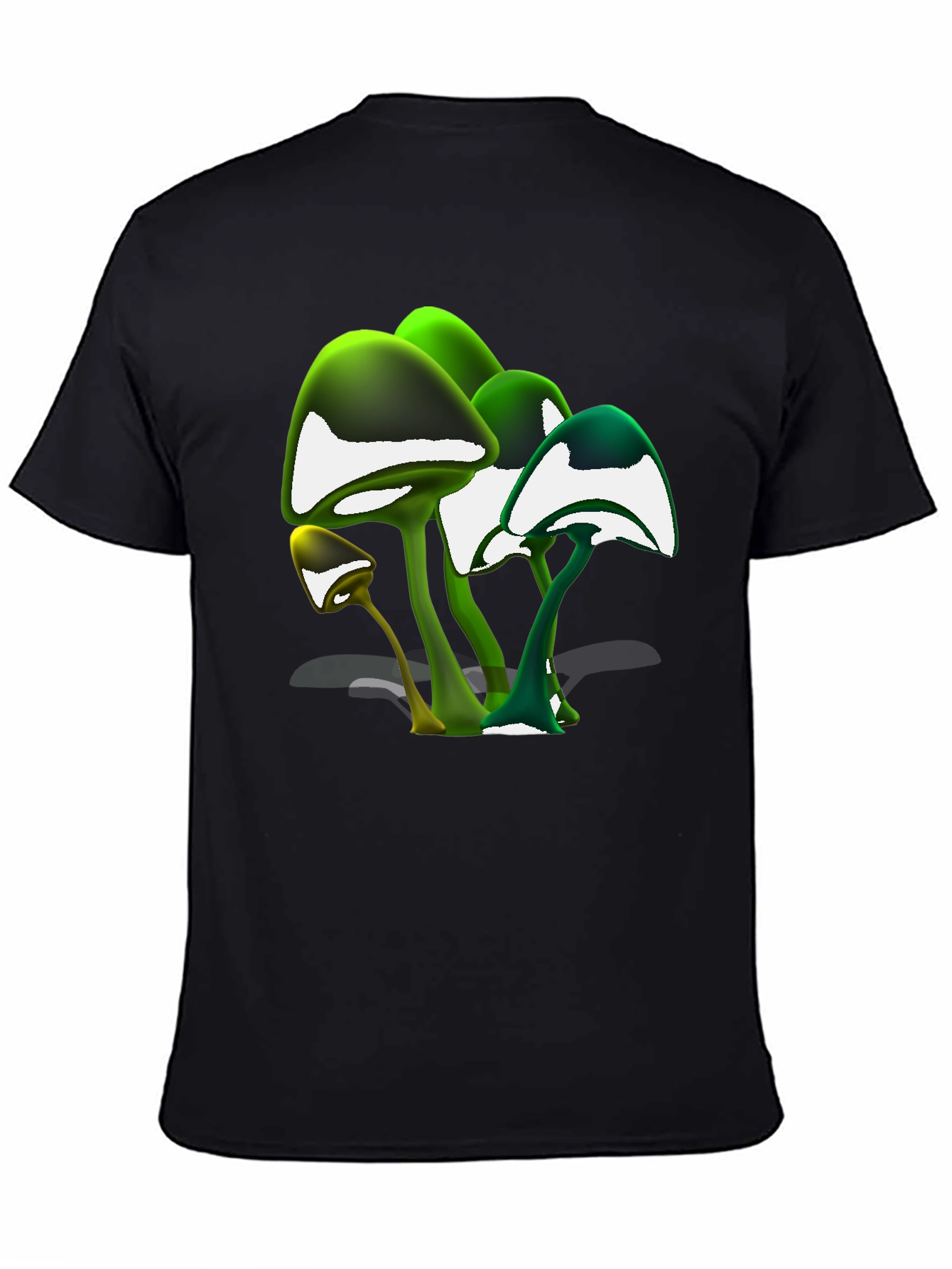 Glowing Mushroom T-Shirt - Unique Graphic Tee