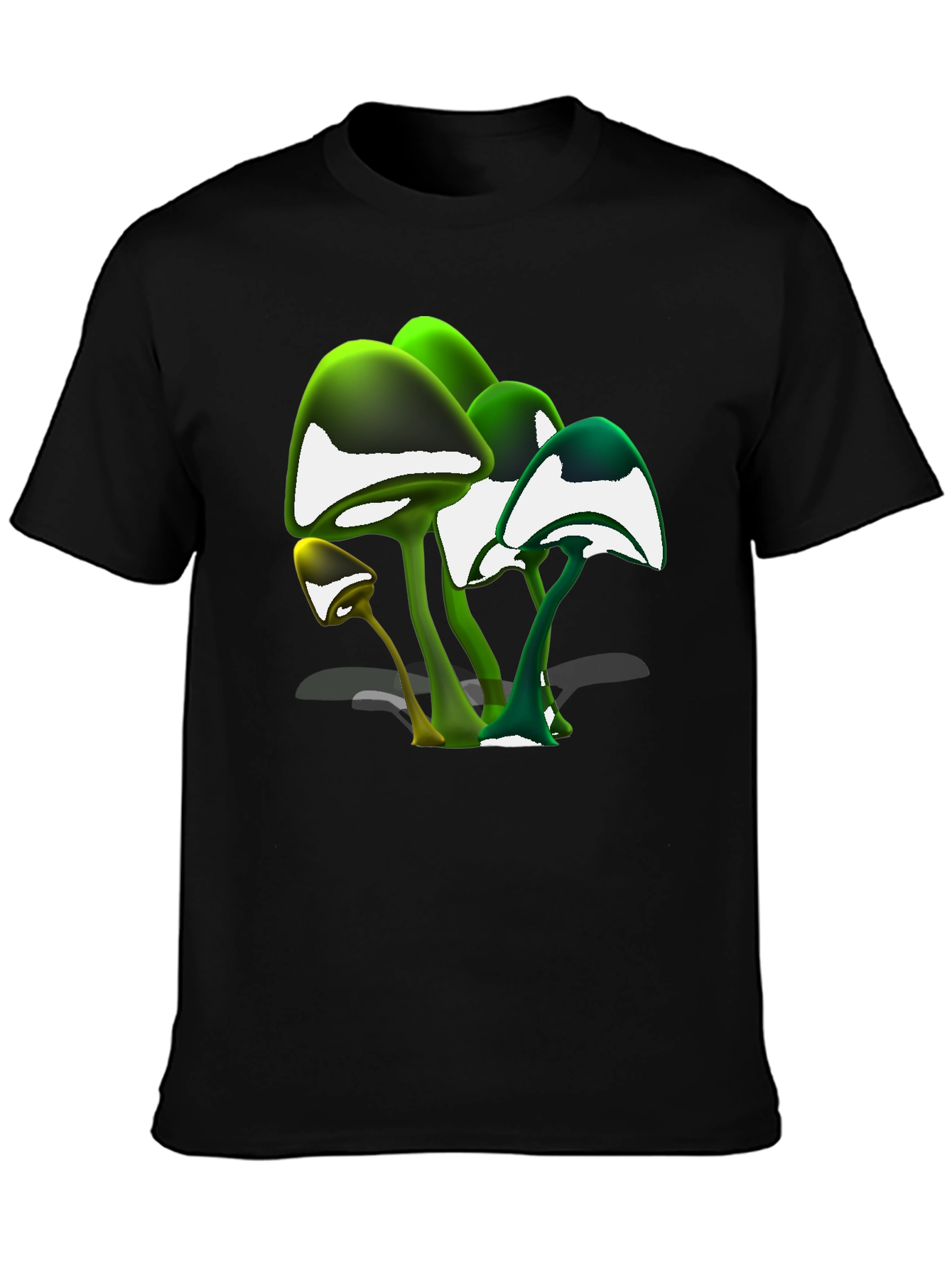 Glowing Mushroom T-Shirt - Unique Graphic Tee