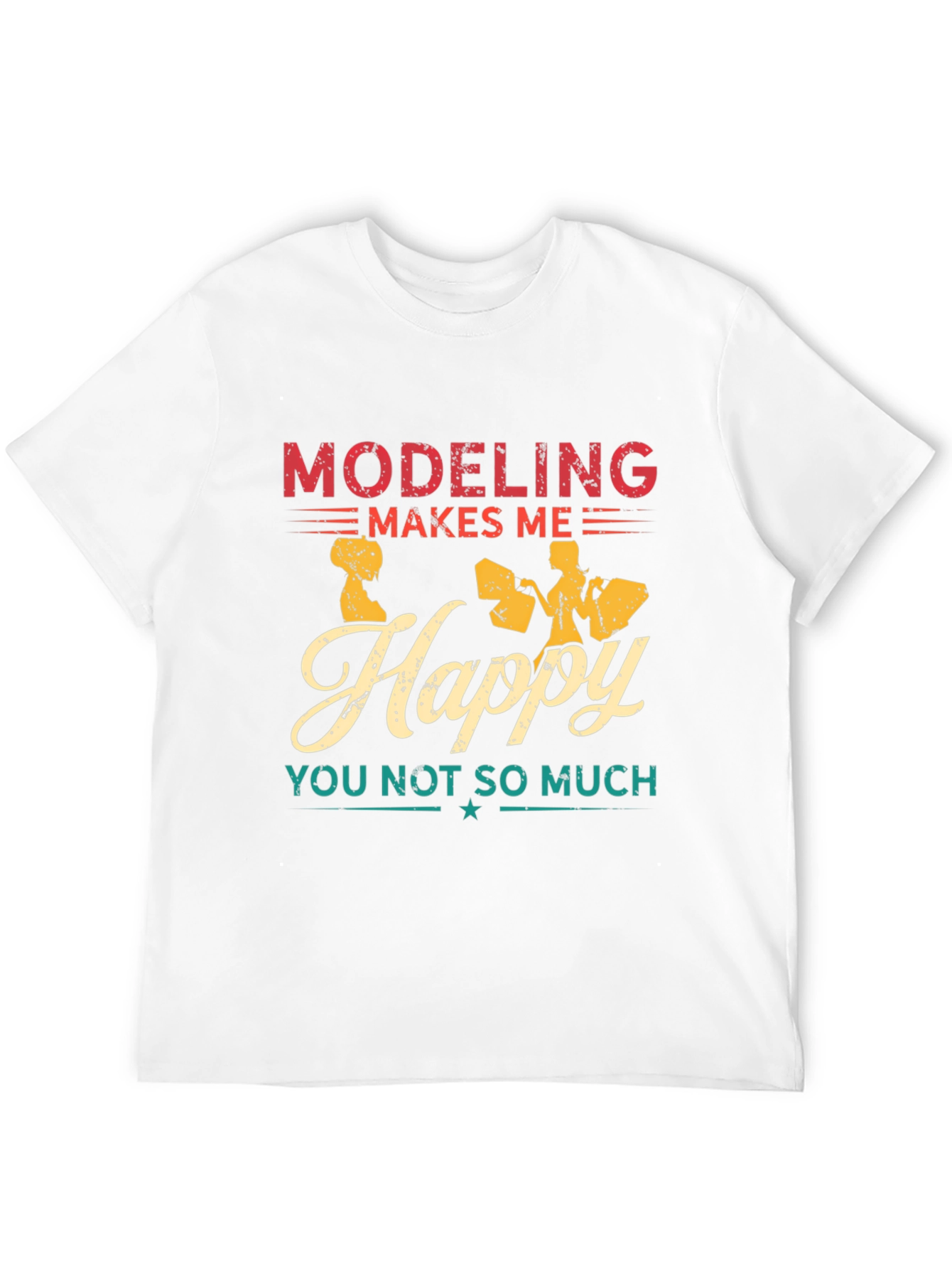 Modeling Makes Me Happy Graphic Tee