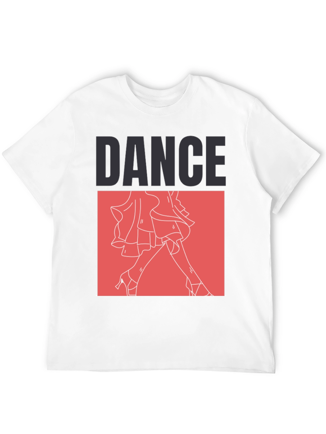 Dance Graphic Tee - Black Unisex T-Shirt