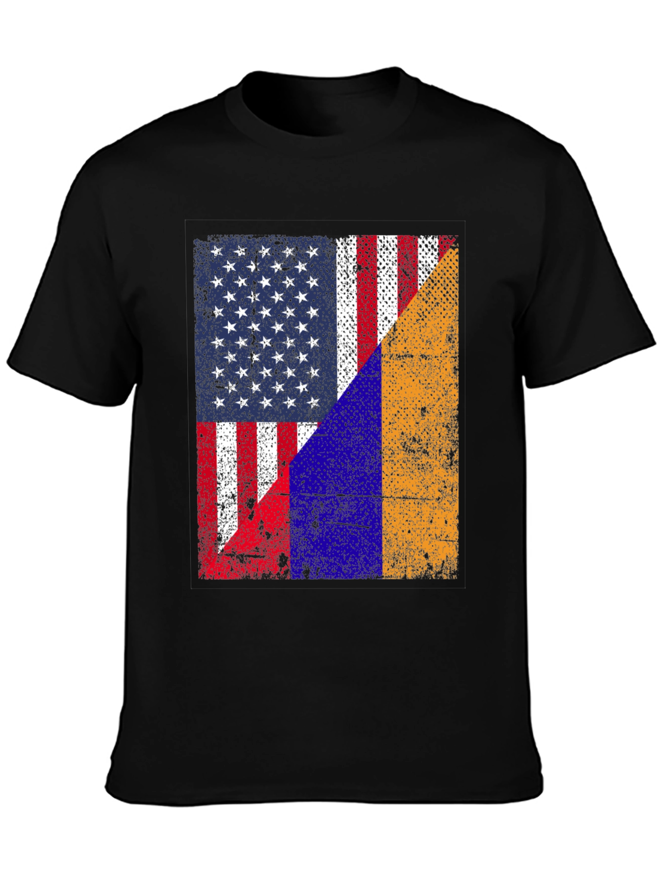 USA and Armenia Flag T-Shirt