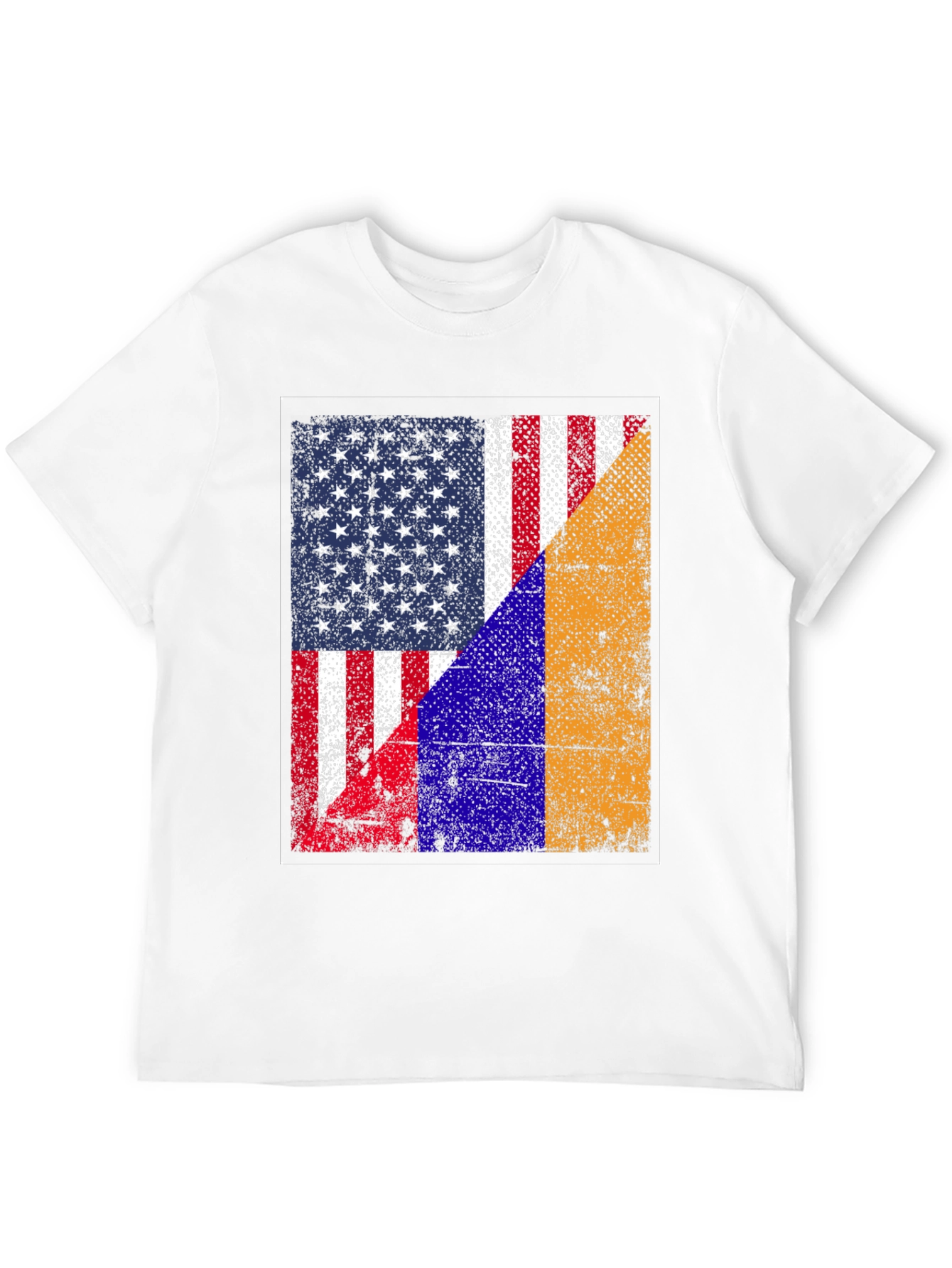 USA and Armenia Flag T-Shirt