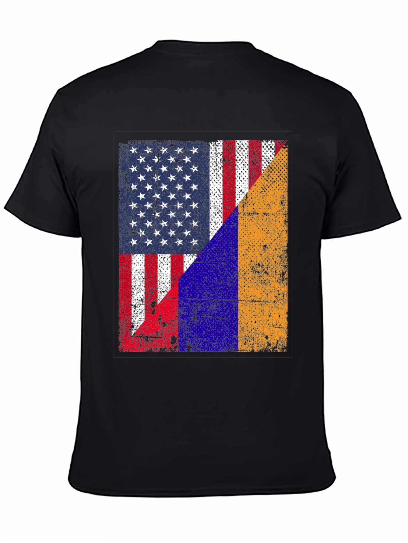 USA and Armenia Flag T-Shirt