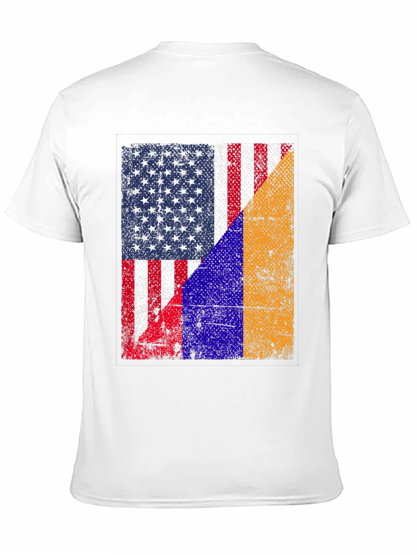 USA and Armenia Flag T-Shirt