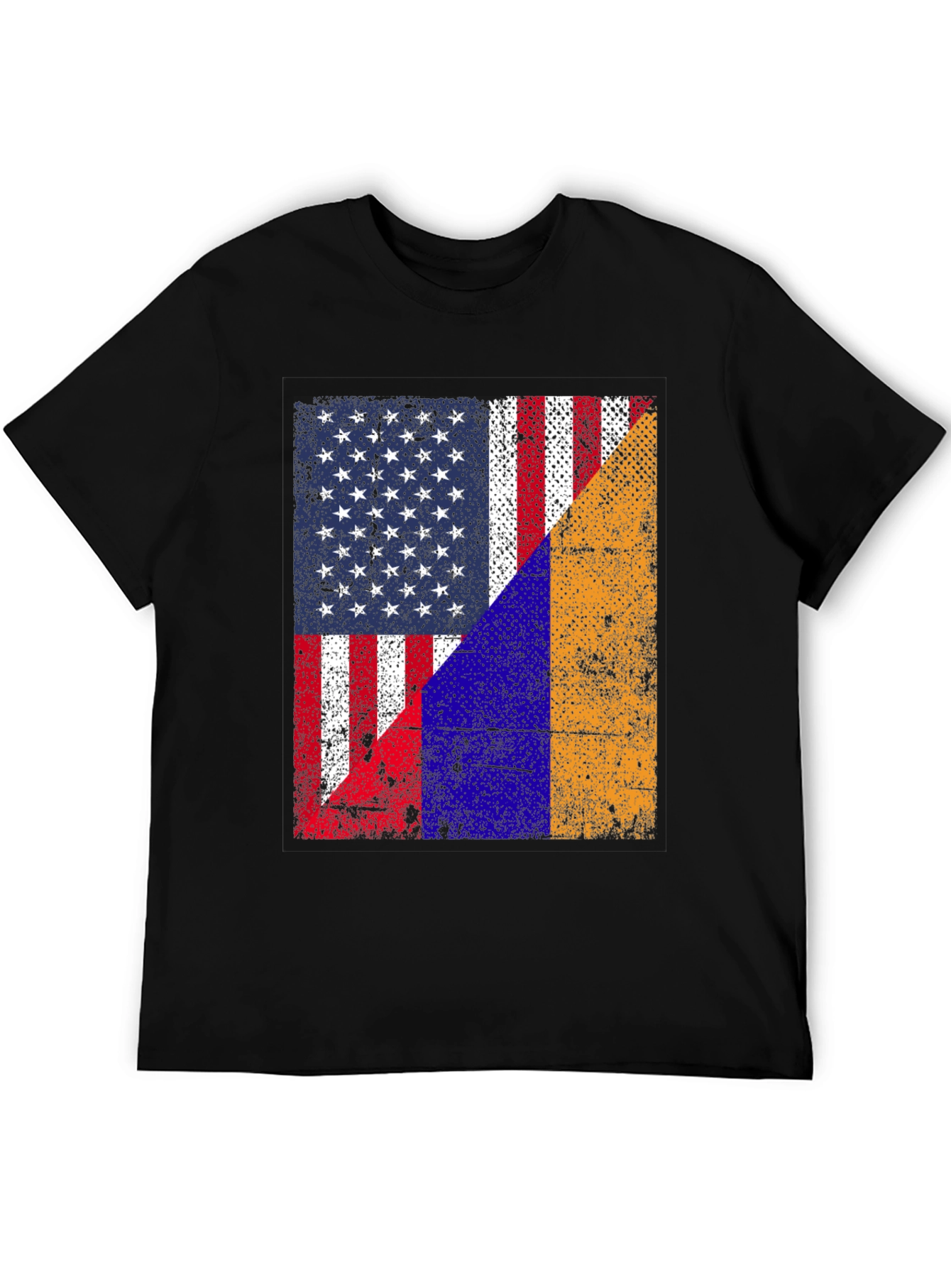 USA and Armenia Flag T-Shirt