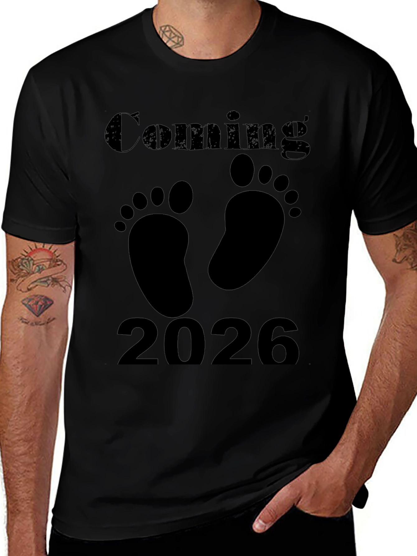 Coming 2026 Baby Announcement T-Shirt