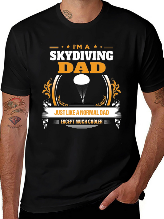 Skydiving Dad T-Shirt - Coolest Dad Ever