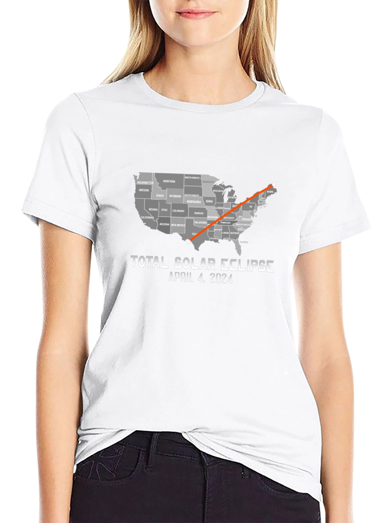 Total Solar Eclipse 2024 T-Shirt