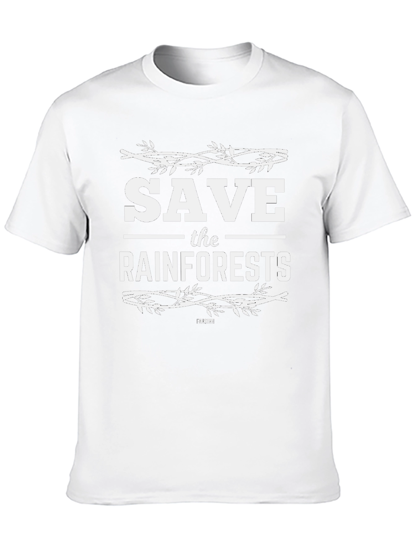 Save the Rainforests Graphic Tee - Black