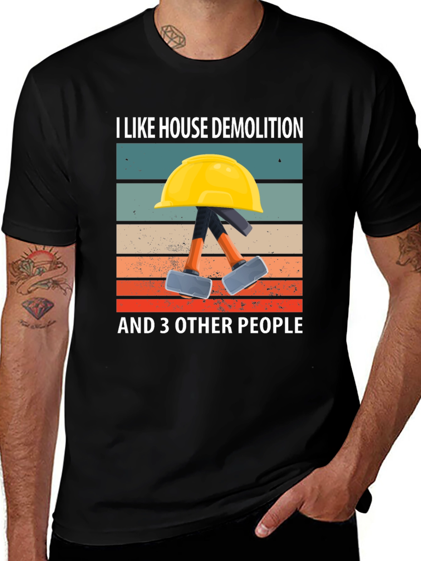 House Demolition T-Shirt - Funny Demolition Crew Tee