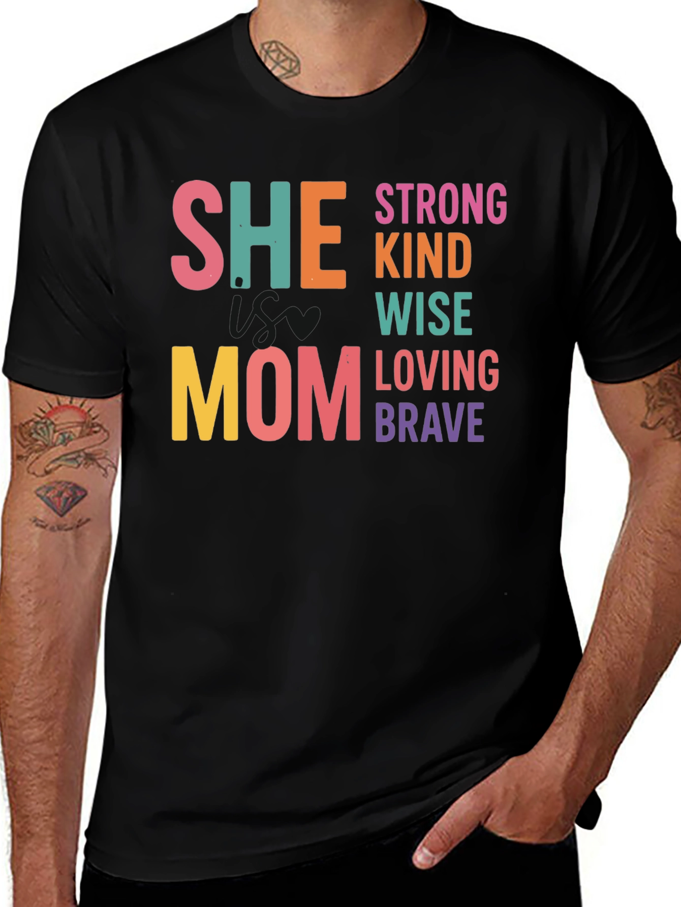 She Mom - Strong Kind Wise Tee