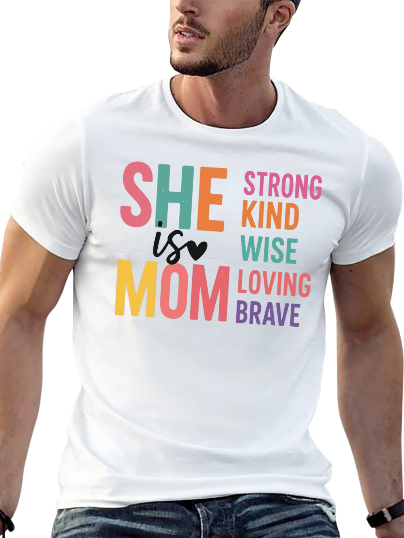 She Mom - Strong Kind Wise Tee
