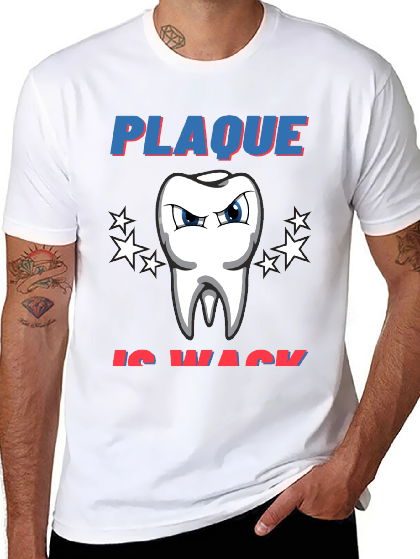 Plaque is Wack T-Shirt - Funny Dentist Tee