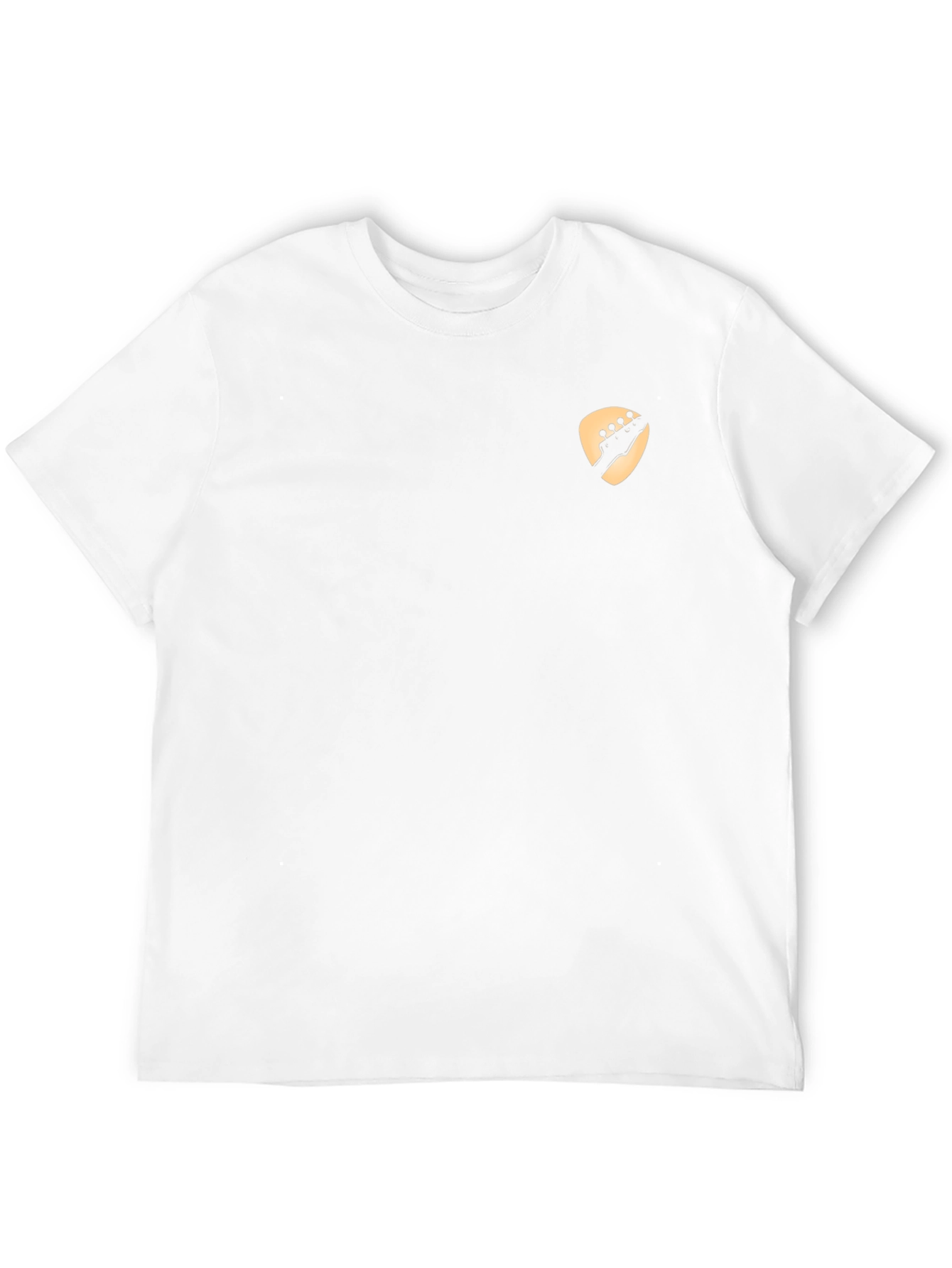 Guitar Pick Graphic Tee - Black