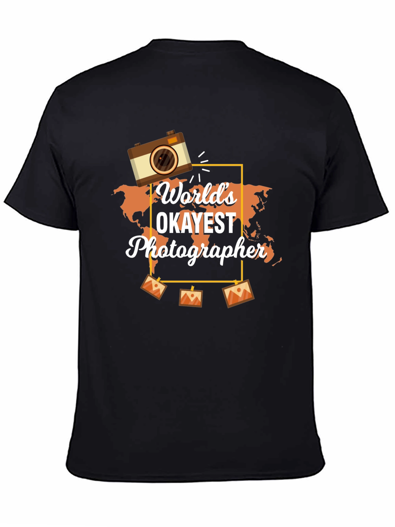 Worlds Okayest Photographer Graphic T-Shirt