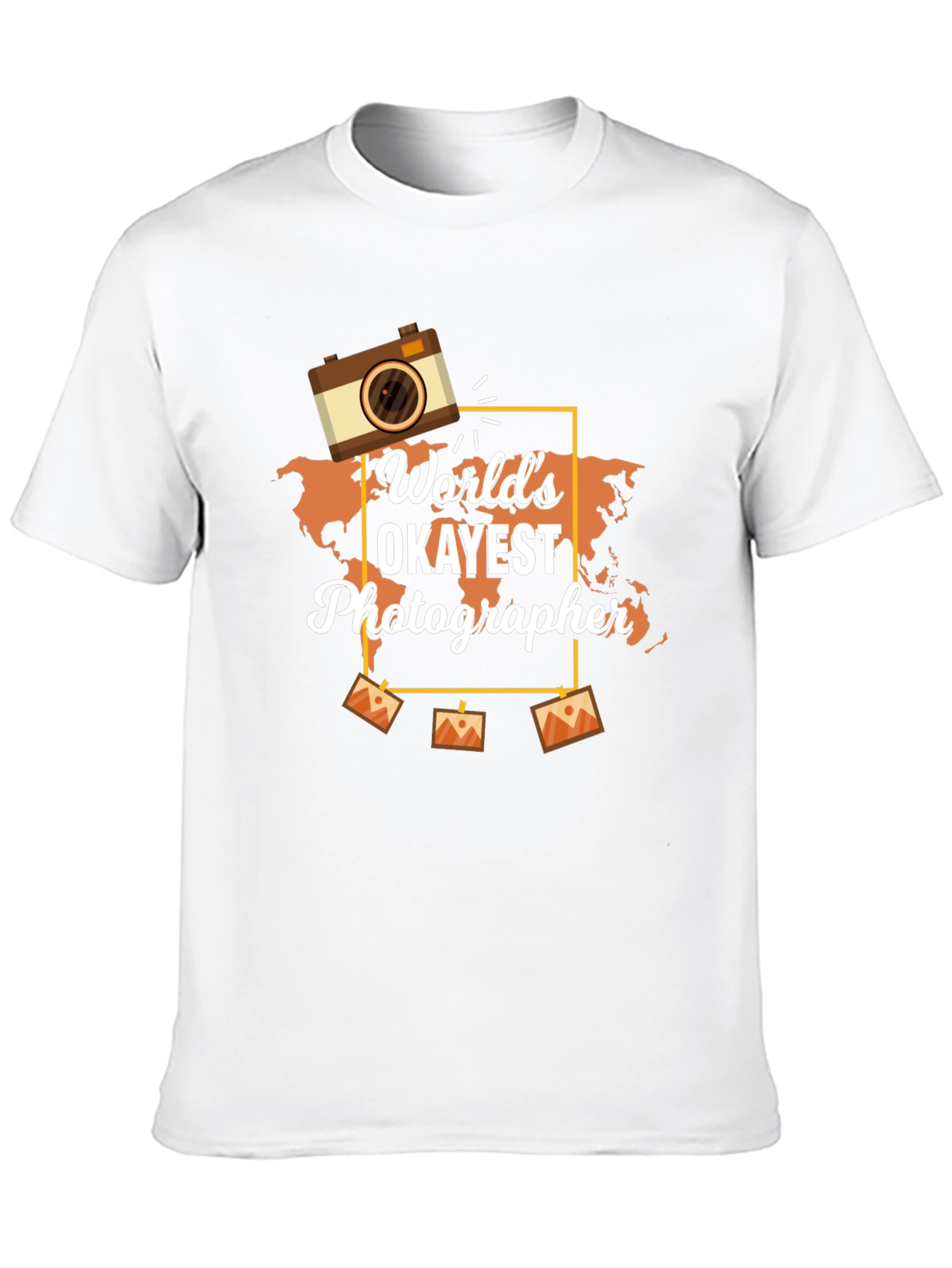 Worlds Okayest Photographer Graphic T-Shirt