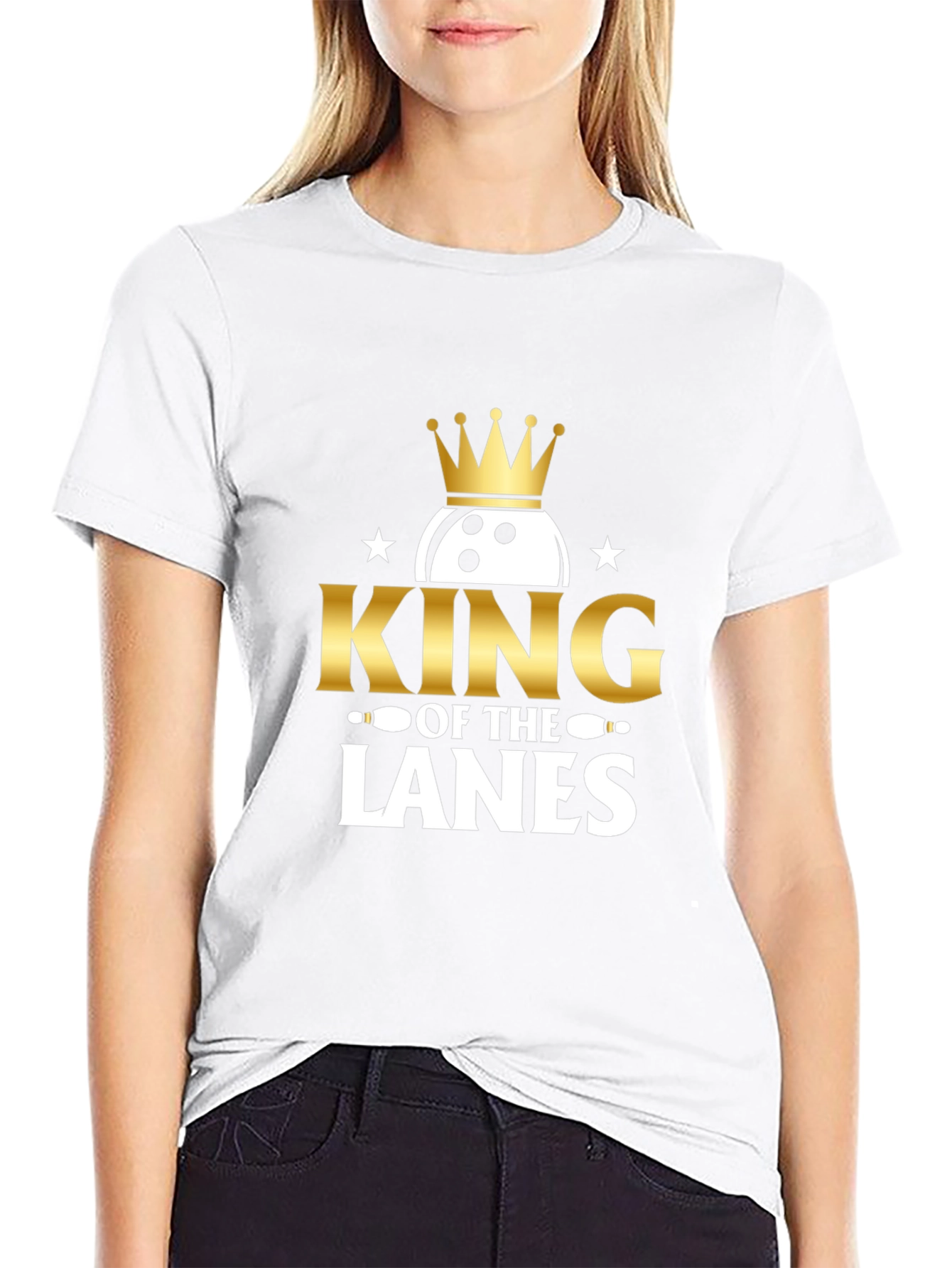 King of the Lanes Bowling T-Shirt