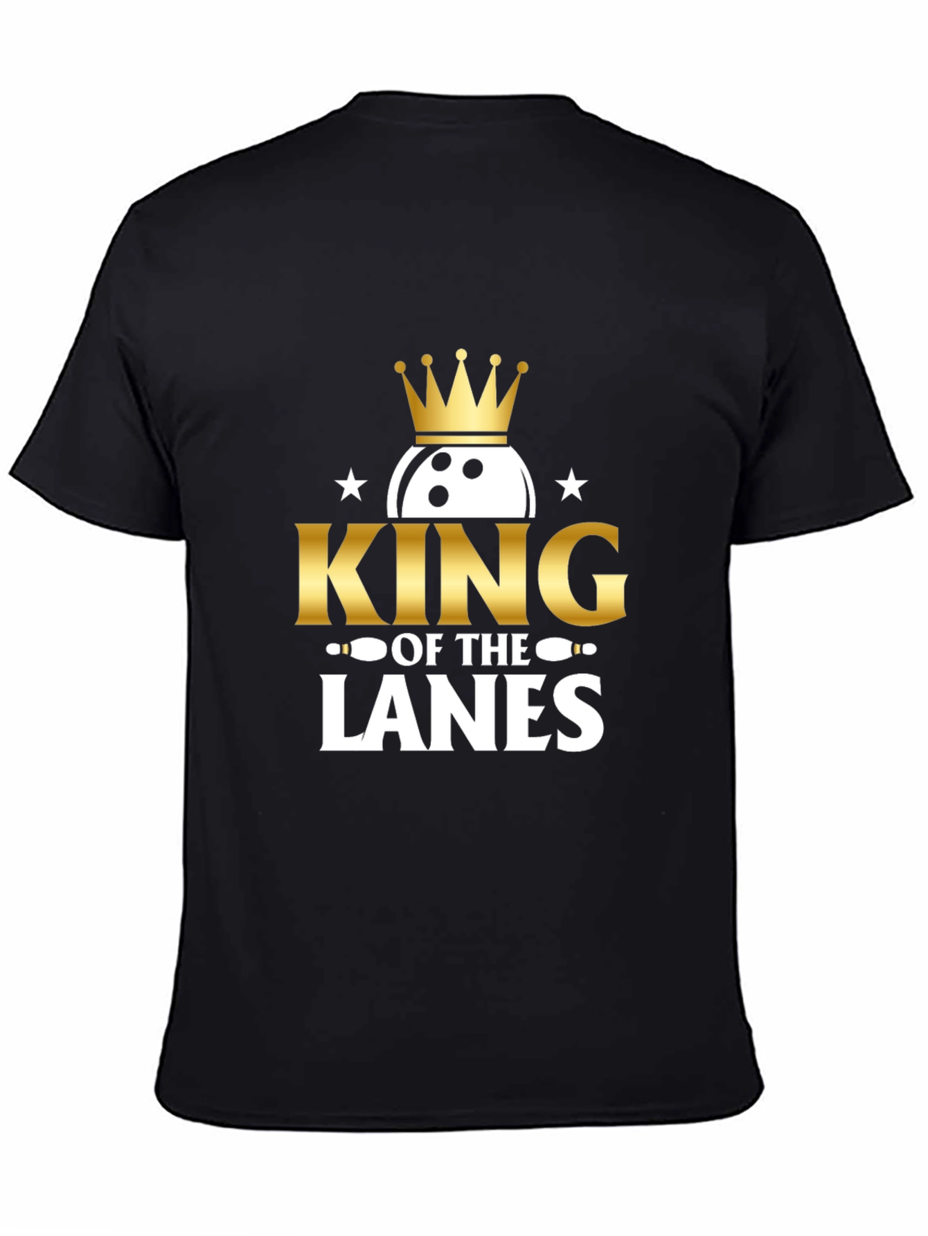King of the Lanes Bowling T-Shirt
