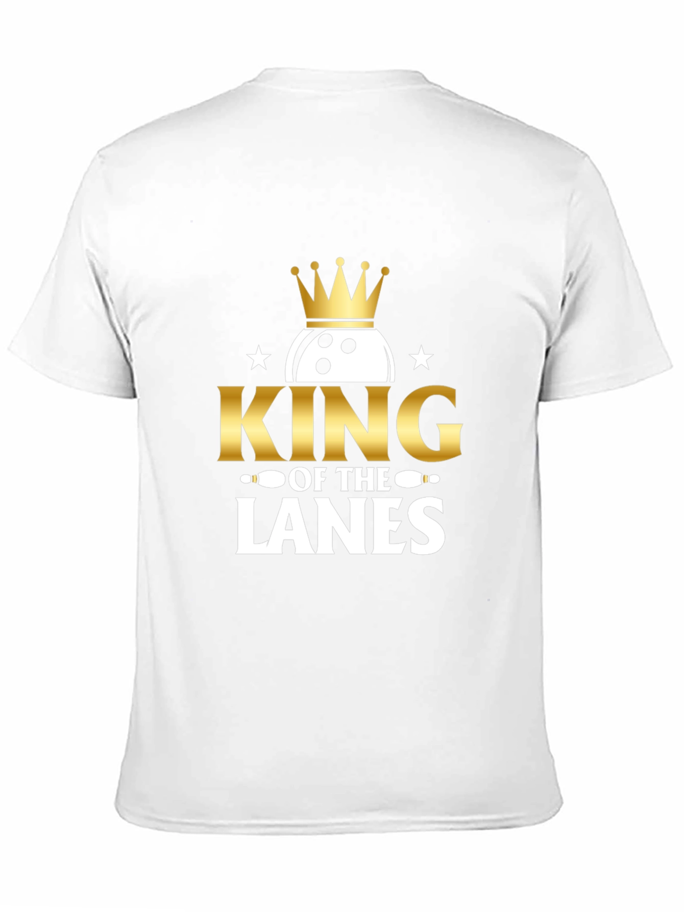 King of the Lanes Bowling T-Shirt